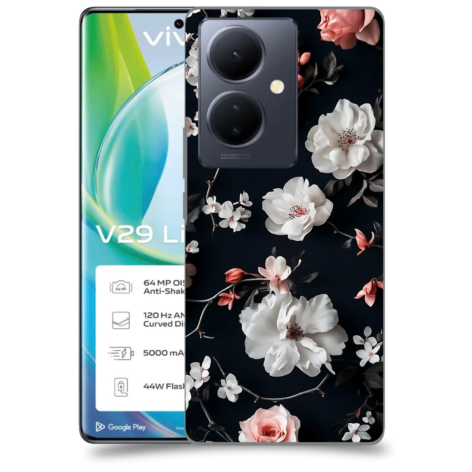 ACOVER Kryt na mobil VIVO V29 Lite 5G - Elegantní kontrast