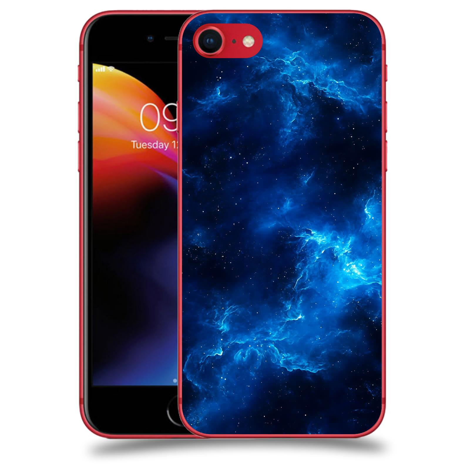 ACOVER Kryt na mobil Apple iPhone 8 - Elektrická mlhovina