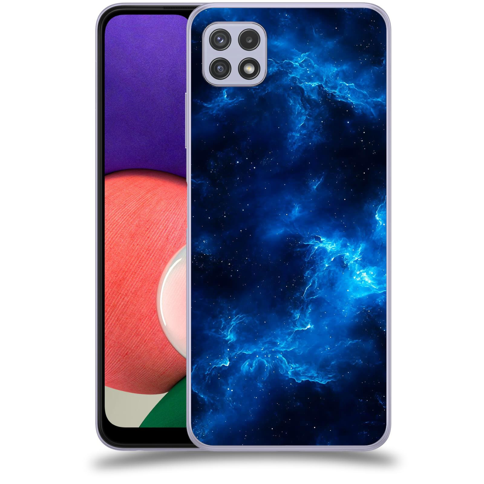ACOVER Kryt na mobil Samsung Galaxy A22 5G A226B - Elektrická mlhovina