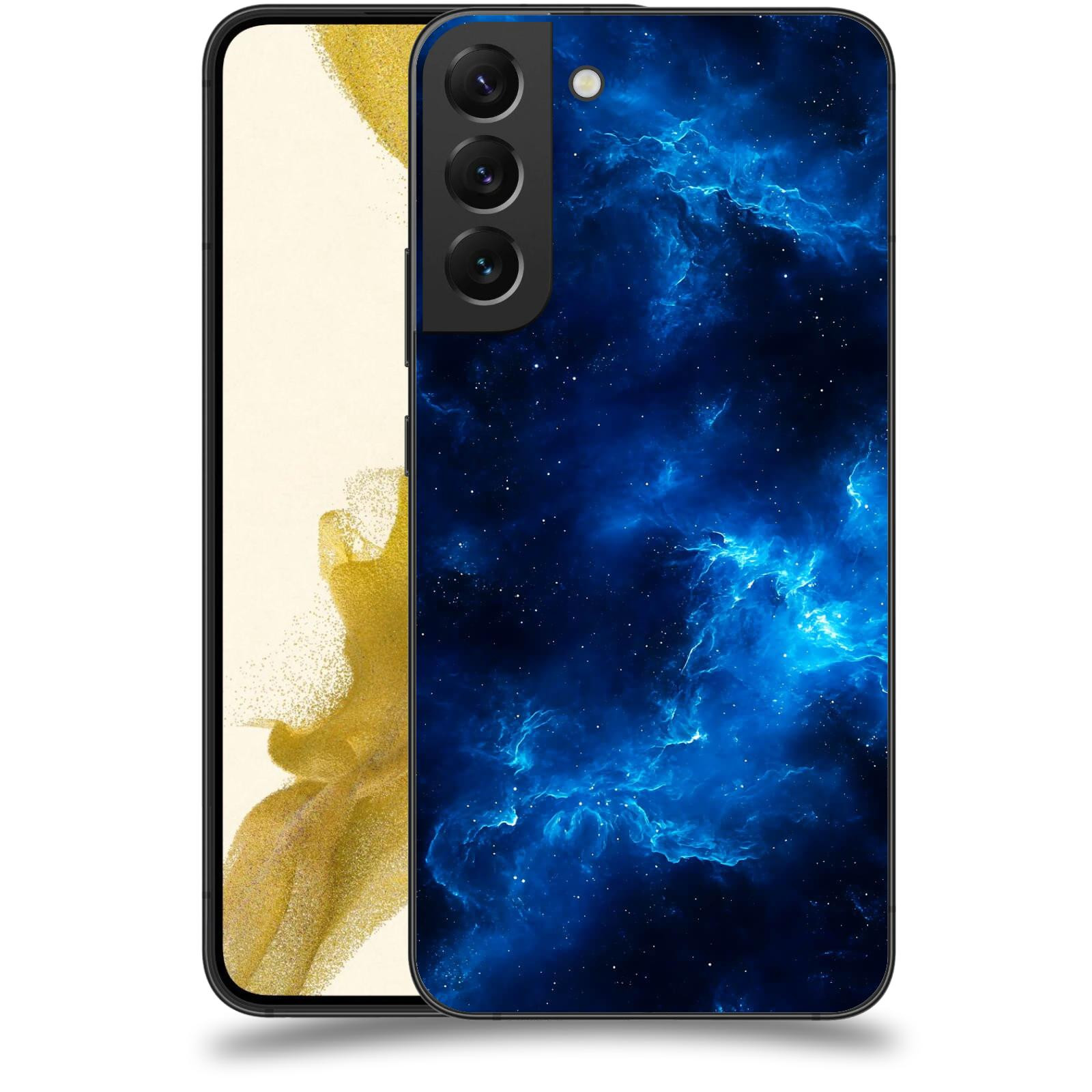 ACOVER Kryt na mobil Samsung Galaxy S22+ 5G - Elektrická mlhovina