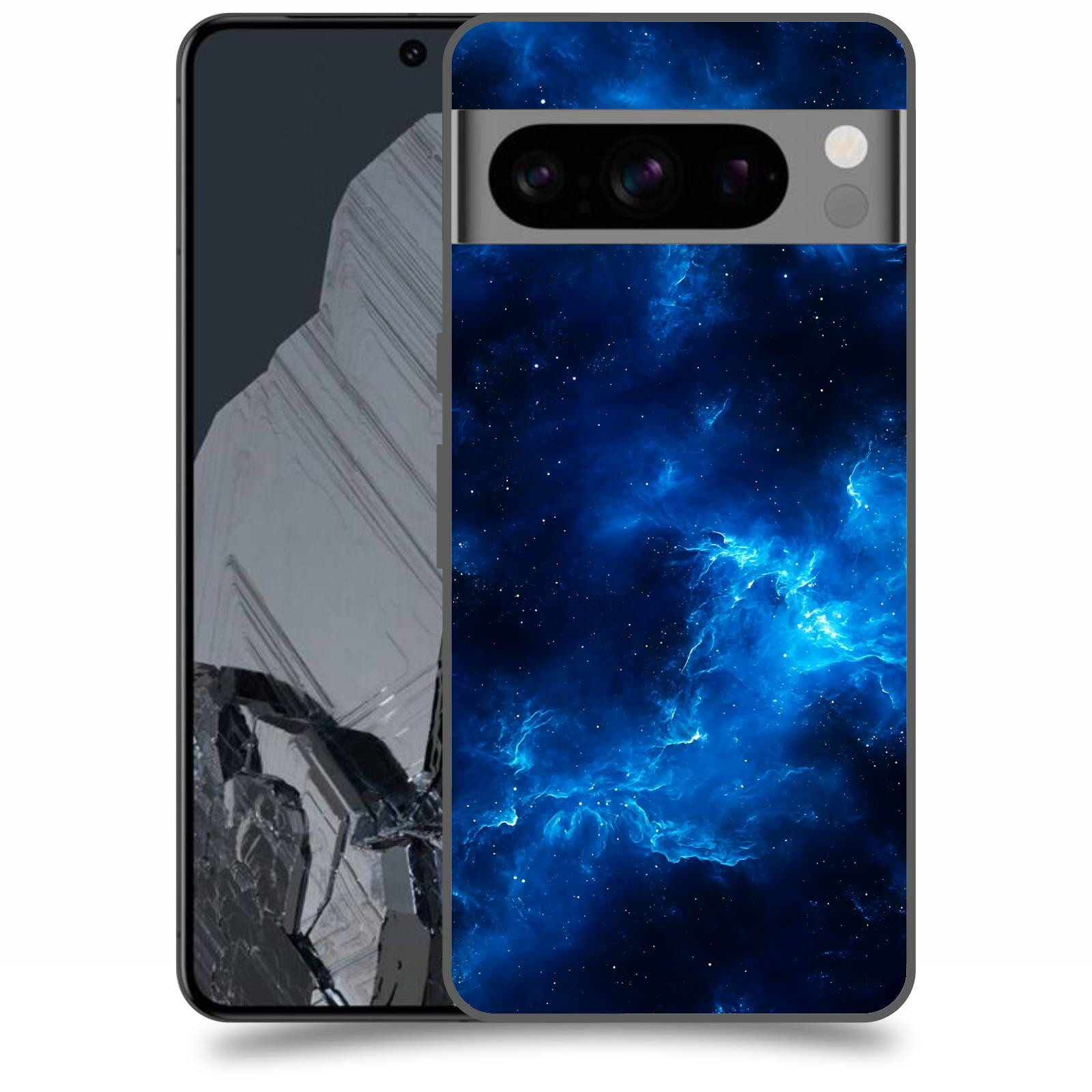 ACOVER Kryt na mobil Google Pixel 8 Pro - Elektrická mlhovina