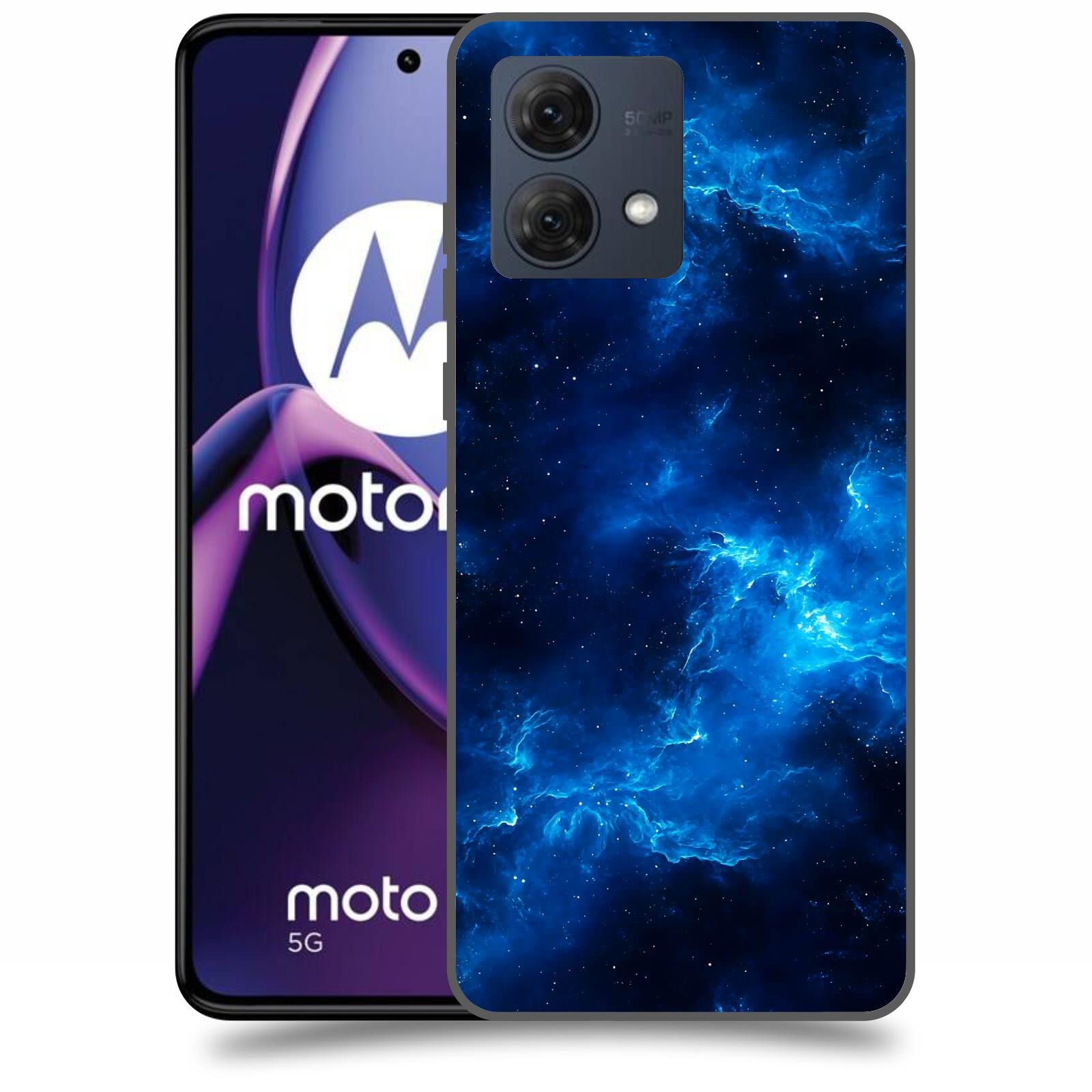 ACOVER Kryt na mobil Motorola Moto G84 5G - Elektrická mlhovina