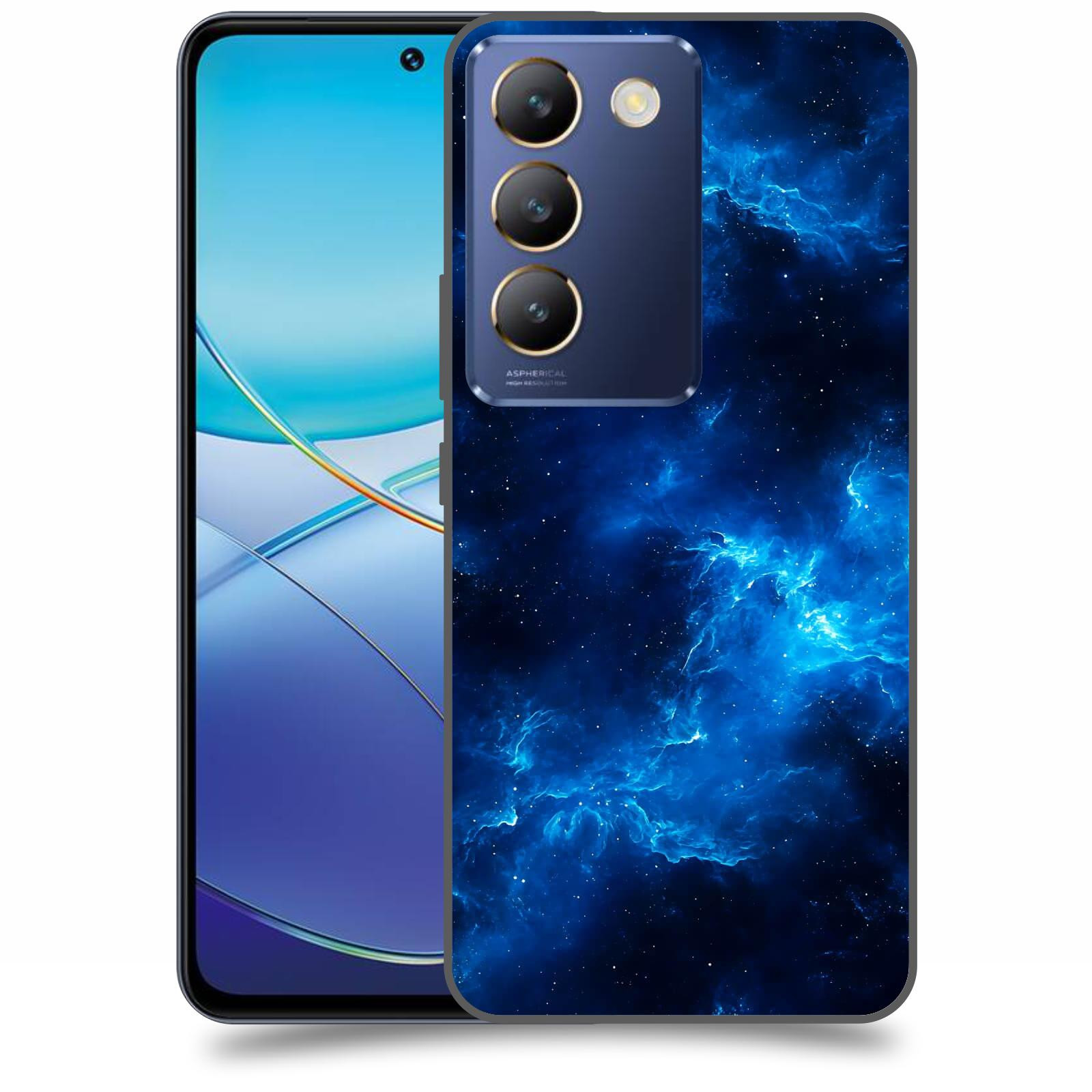 ACOVER Kryt na mobil Vivo V40SE - Elektrická mlhovina