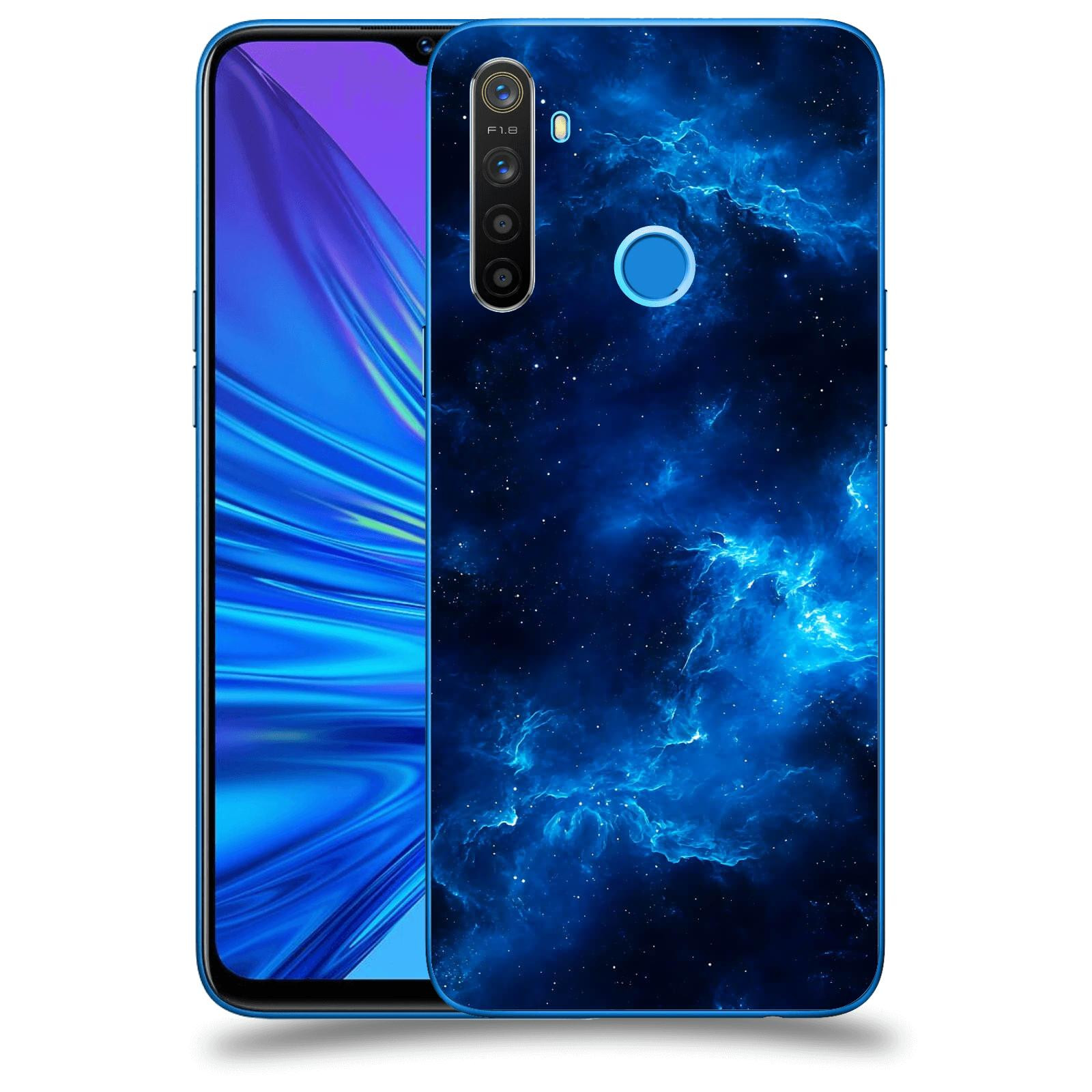 ACOVER Kryt na mobil Realme 5 - Elektrická mlhovina