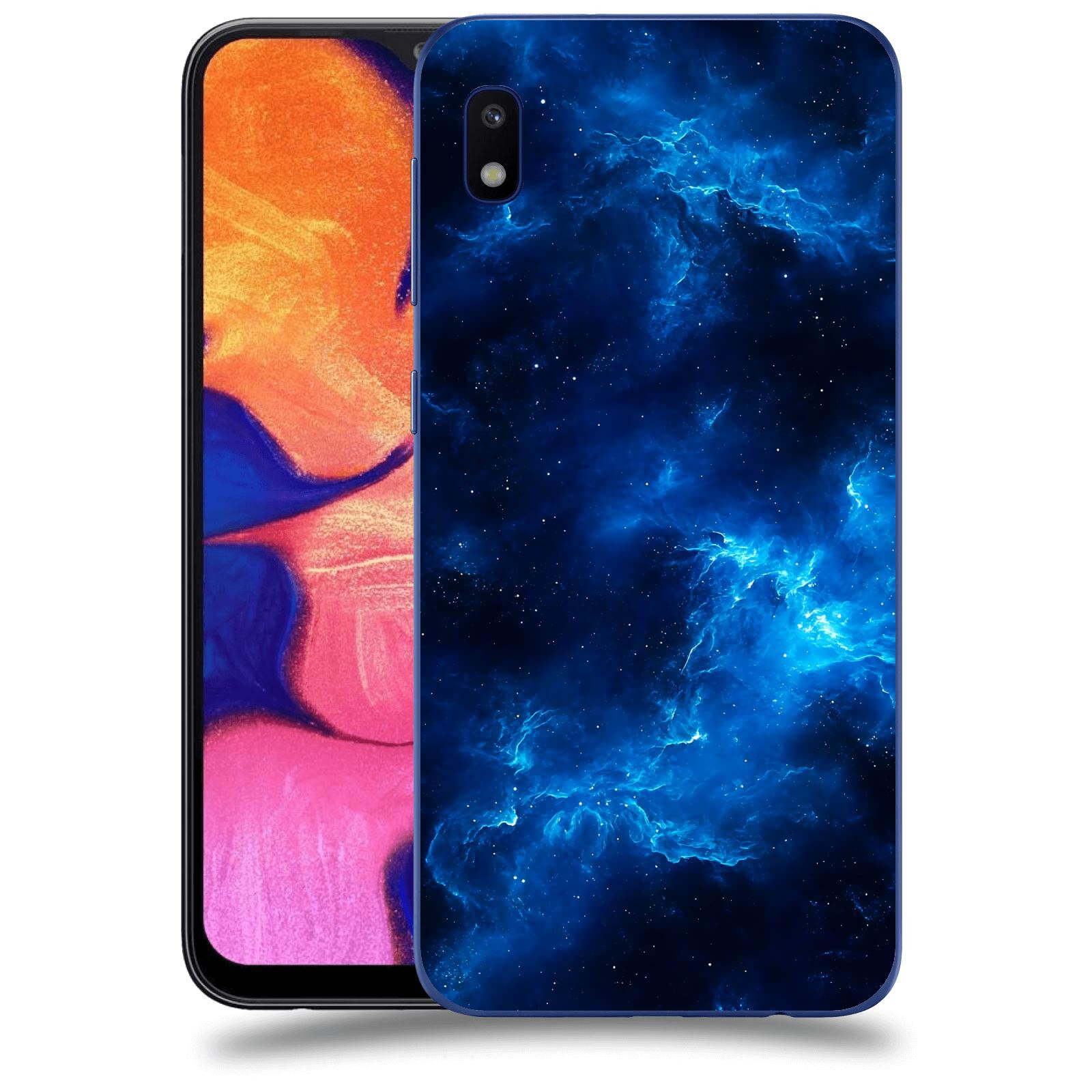 ACOVER Kryt na mobil Samsung Galaxy A10 A105F - Elektrická mlhovina