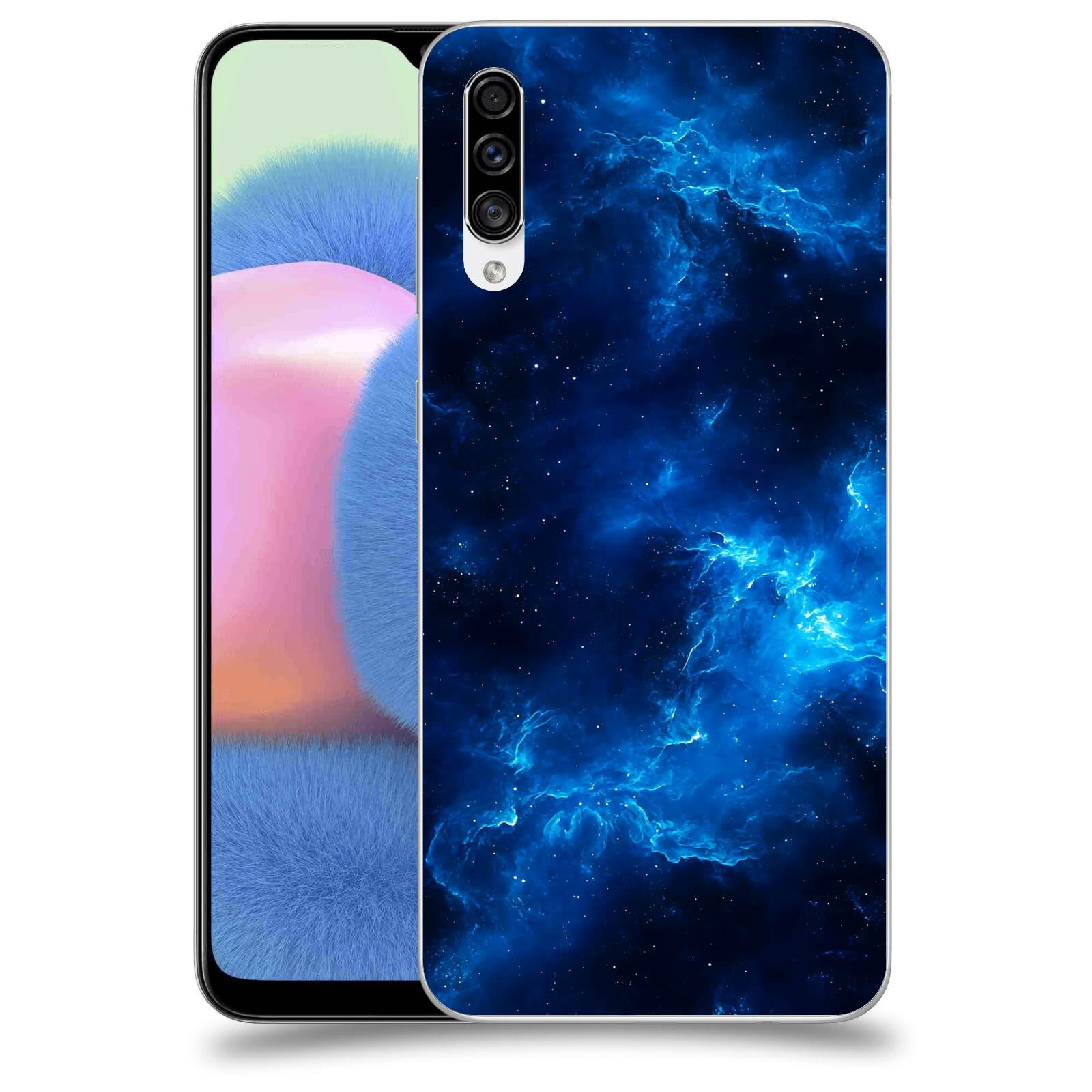 ACOVER Kryt na mobil Samsung Galaxy A30s A307F - Elektrická mlhovina