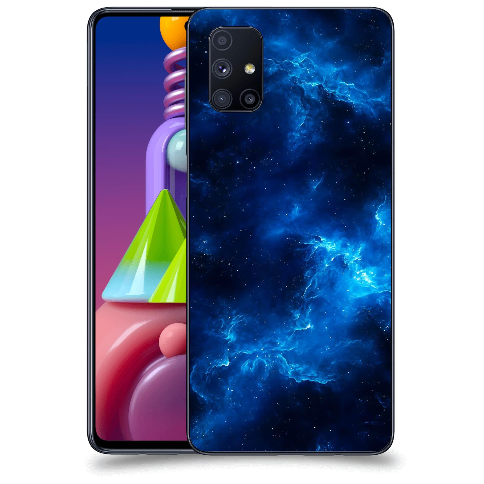 ACOVER Kryt na mobil Samsung Galaxy M51 M515F - Elektrická mlhovina