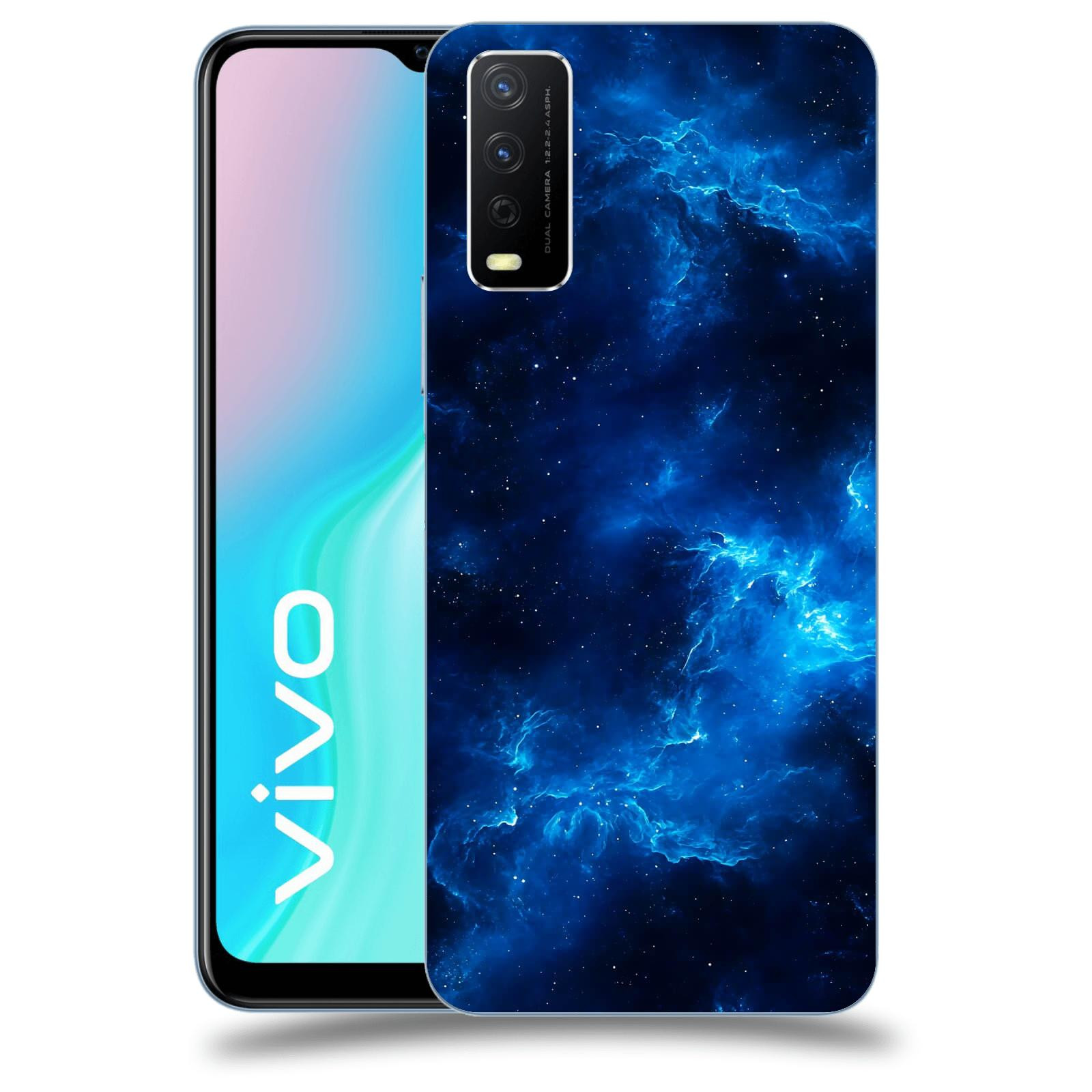 ACOVER Kryt na mobil Vivo Y11s - Elektrická mlhovina