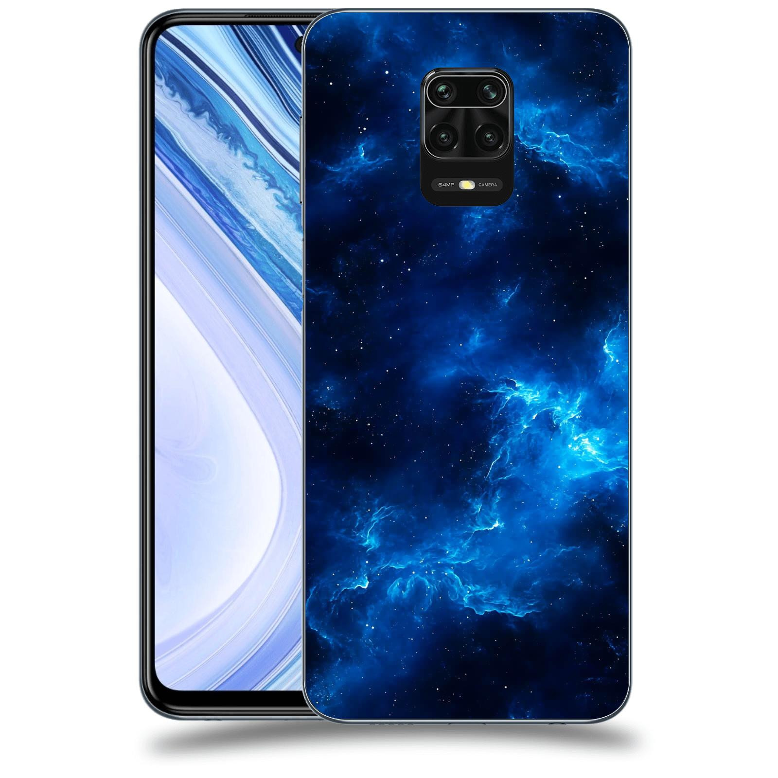 ACOVER Kryt na mobil Xiaomi Redmi Note 9 Pro - Elektrická mlhovina