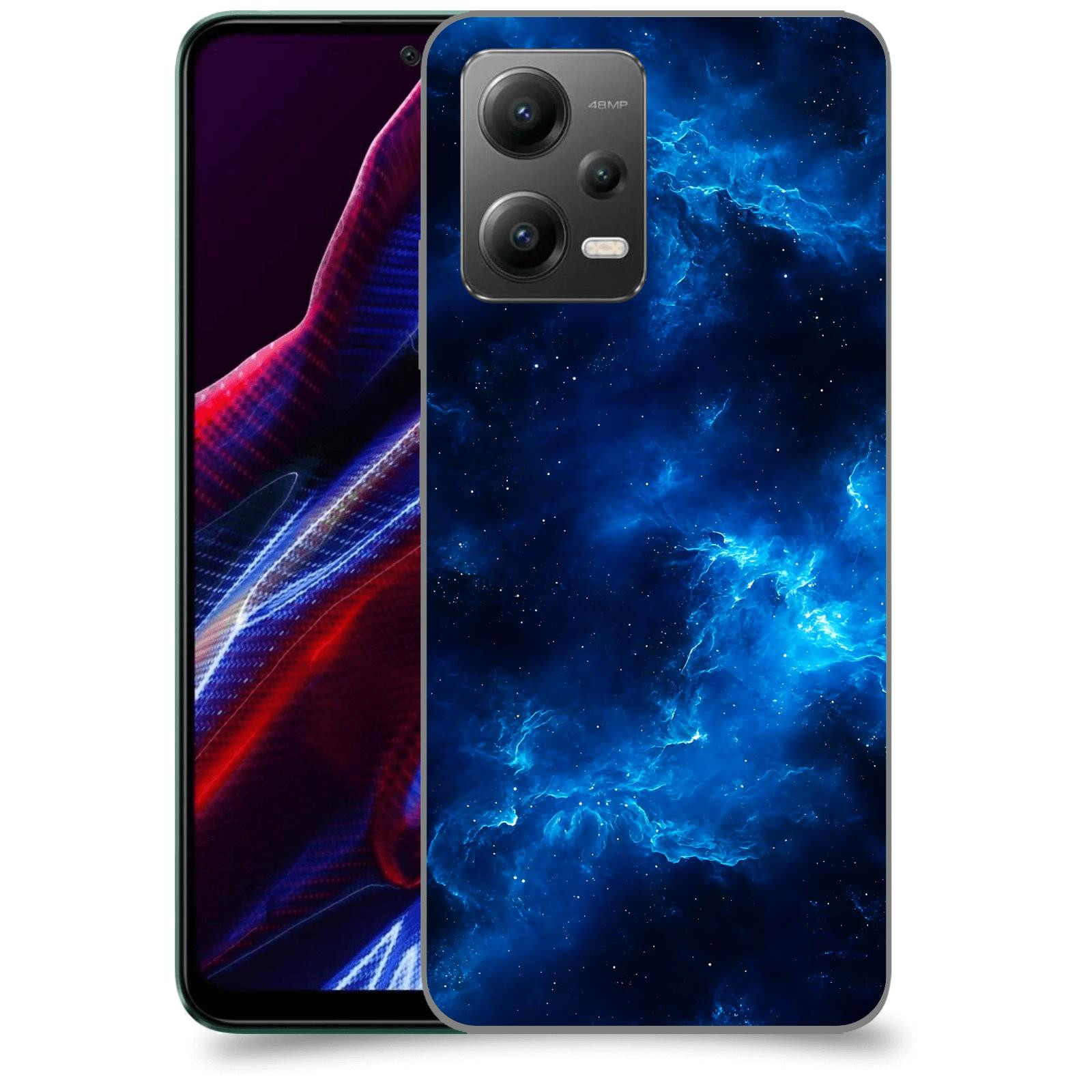 ACOVER Kryt na mobil Xiaomi Poco X5 - Elektrická mlhovina