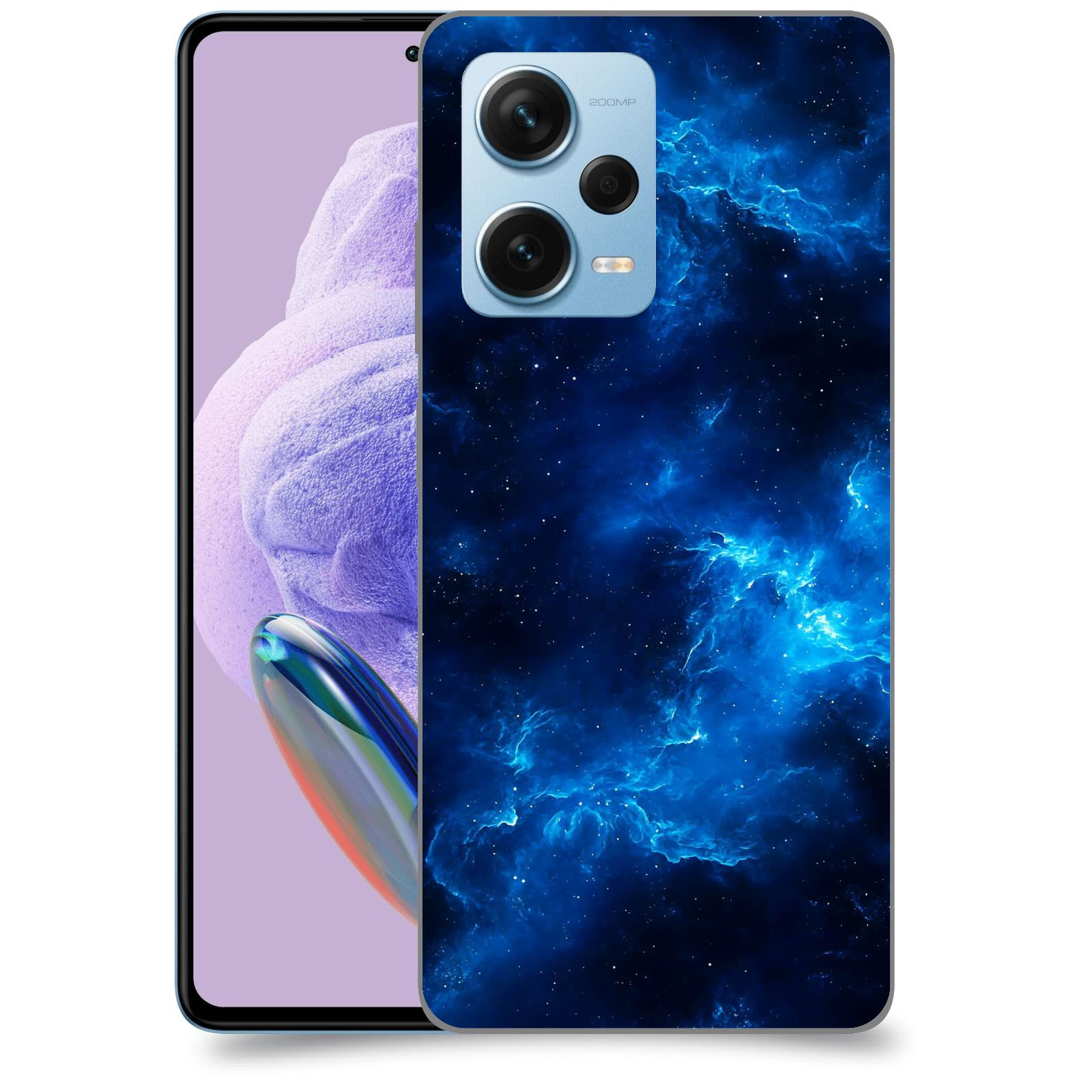 ACOVER Kryt na mobil Xiaomi Redmi Note 12 Pro+ 5G - Elektrická mlhovina