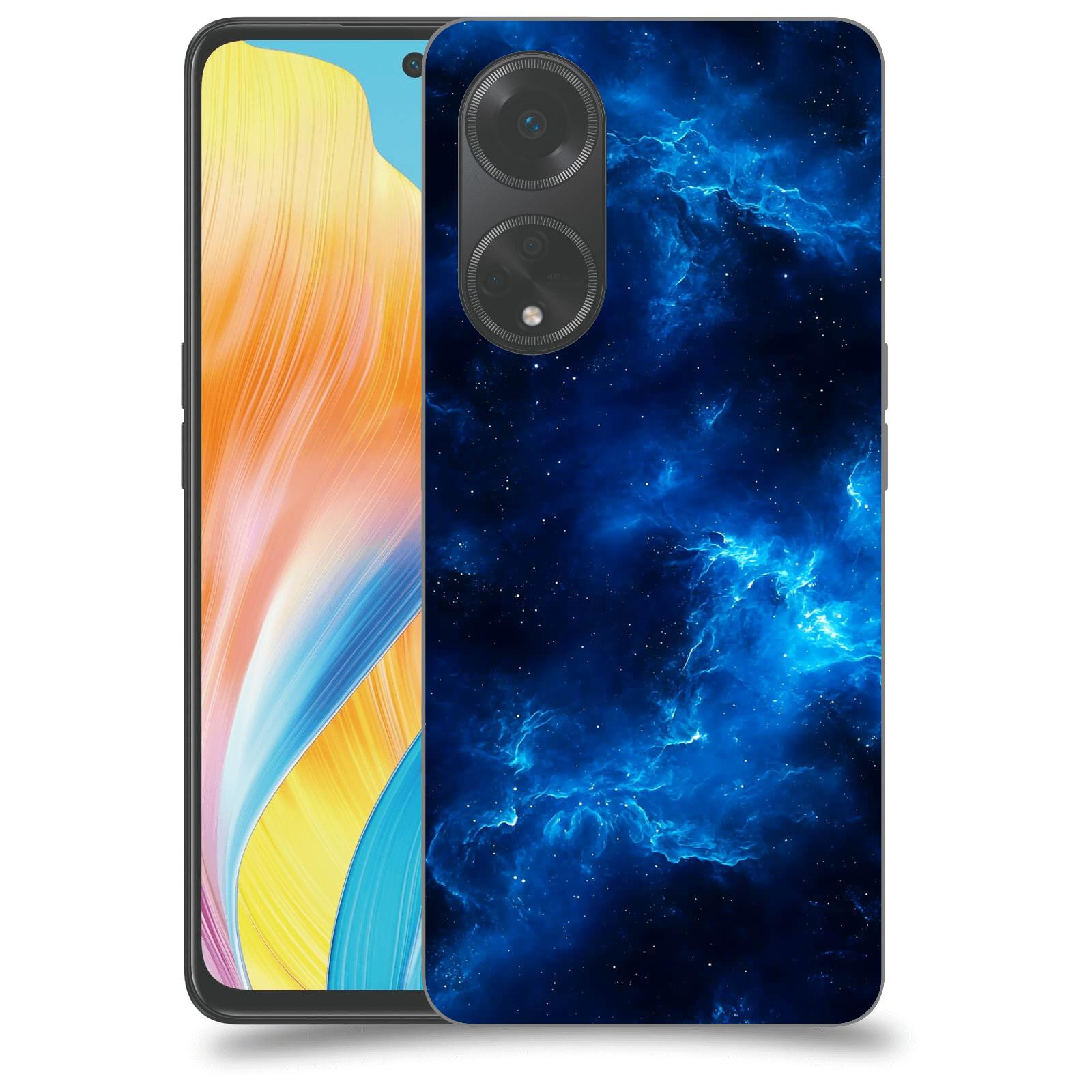 ACOVER Kryt na mobil OPPO A98 5G - Elektrická mlhovina