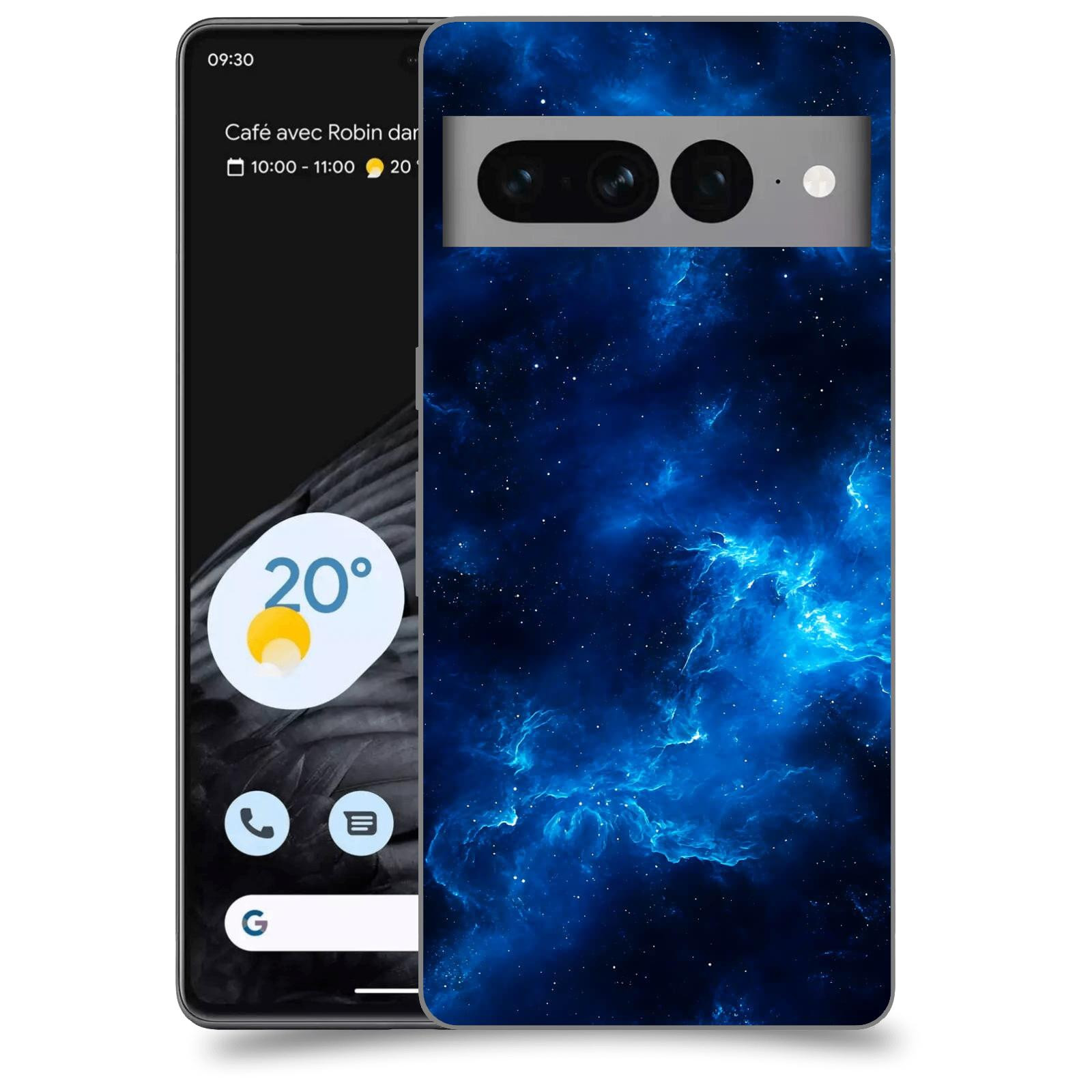 ACOVER Kryt na mobil Google pixel 7 pro - Elektrická mlhovina