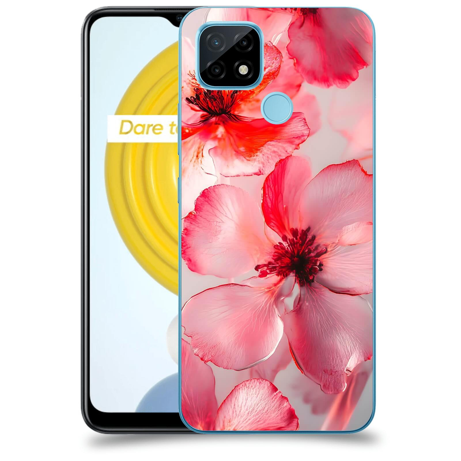 ACOVER Kryt na mobil Realme C21 - Éterická krása
