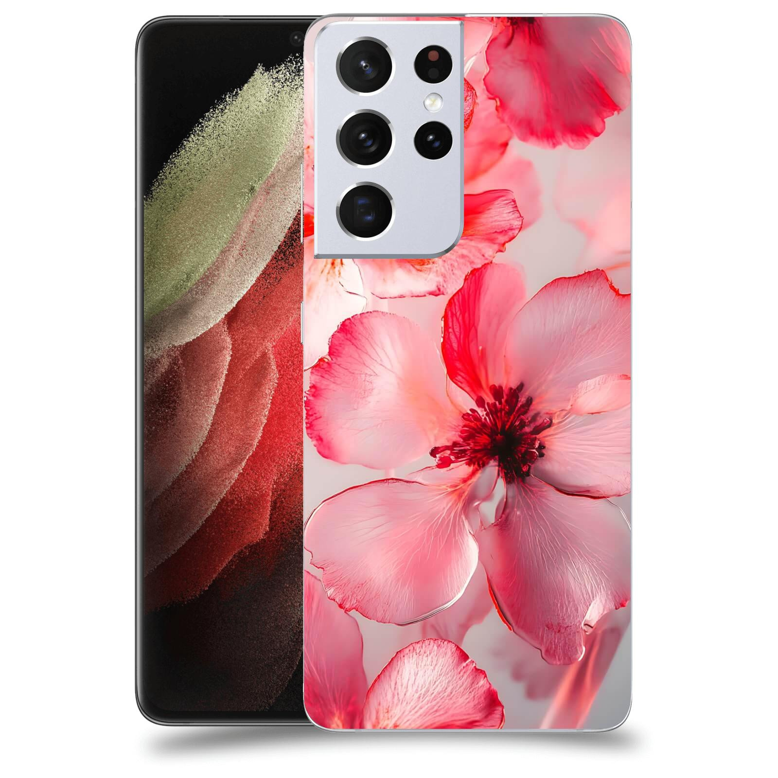 ACOVER Kryt na mobil Samsung Galaxy S21 Ultra 5G G998B - Éterická krása