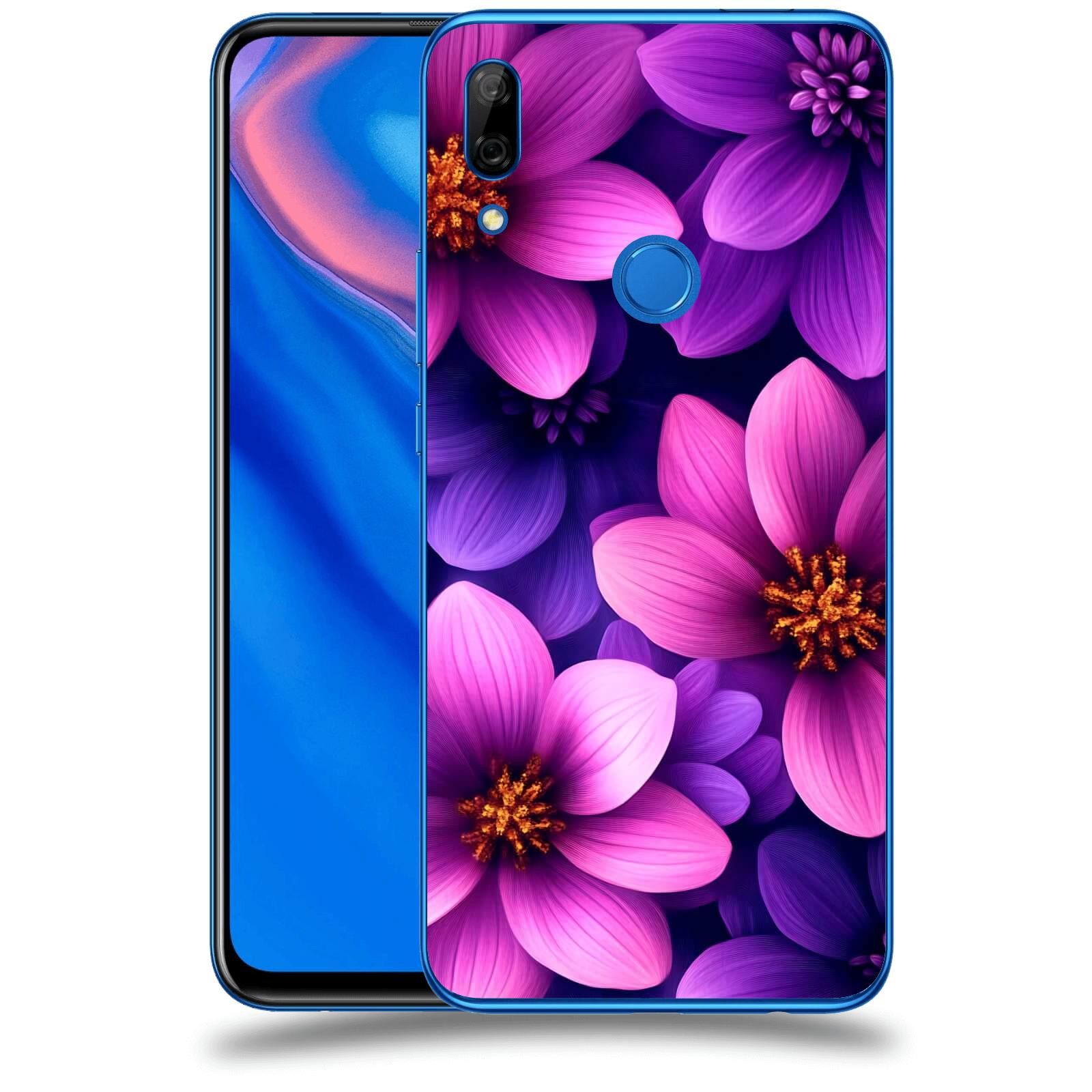 ACOVER Kryt na mobil Huawei P Smart Z - Fialové květiny