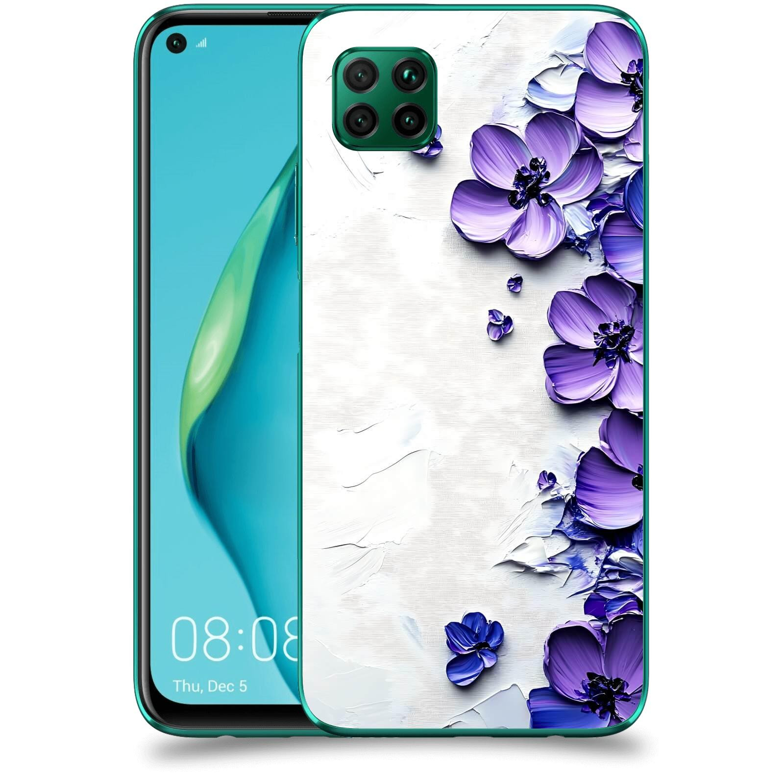 ACOVER Kryt na mobil Huawei P40 Lite - Hluboká elegance