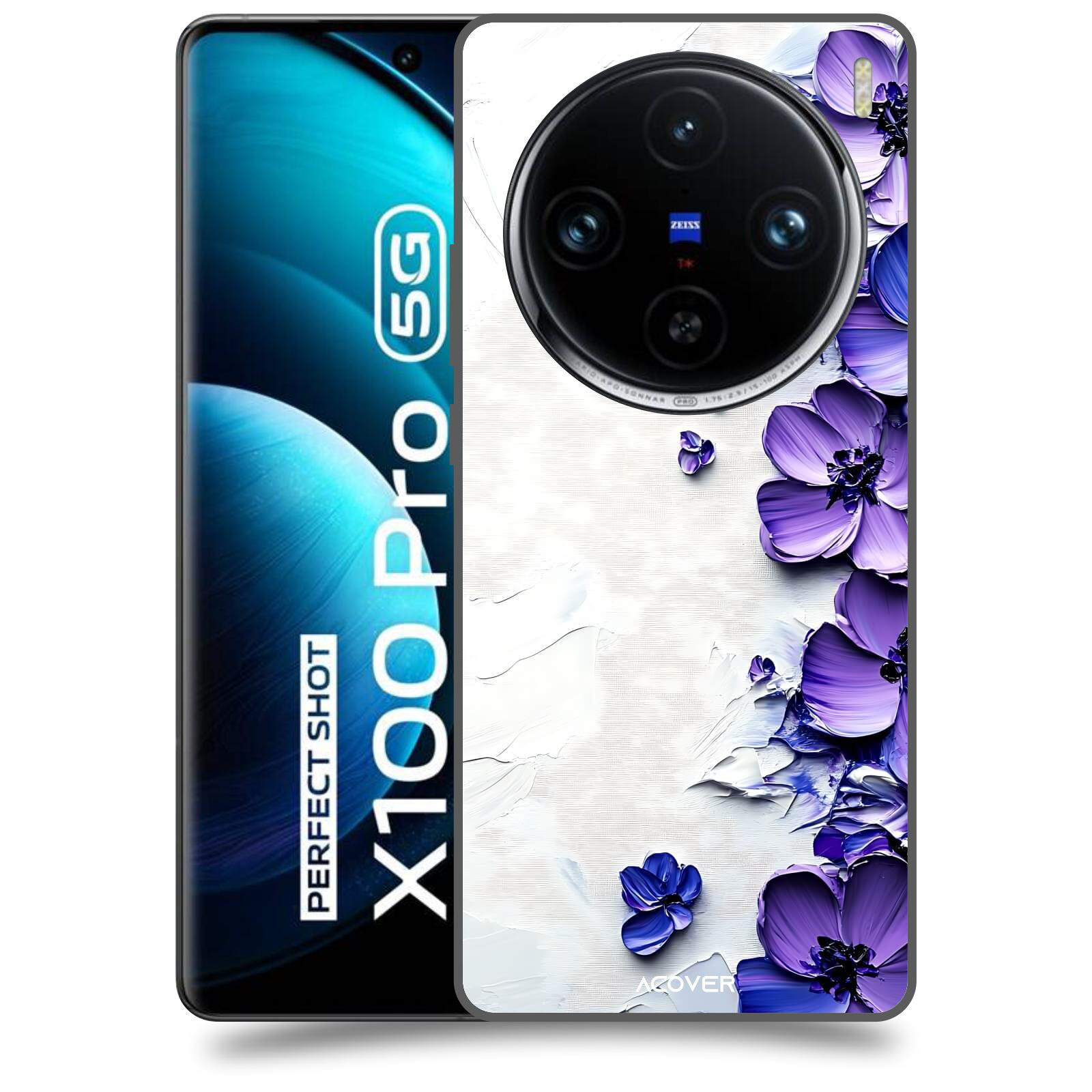 ACOVER Kryt na mobil Vivo X100 Pro - Hluboká elegance