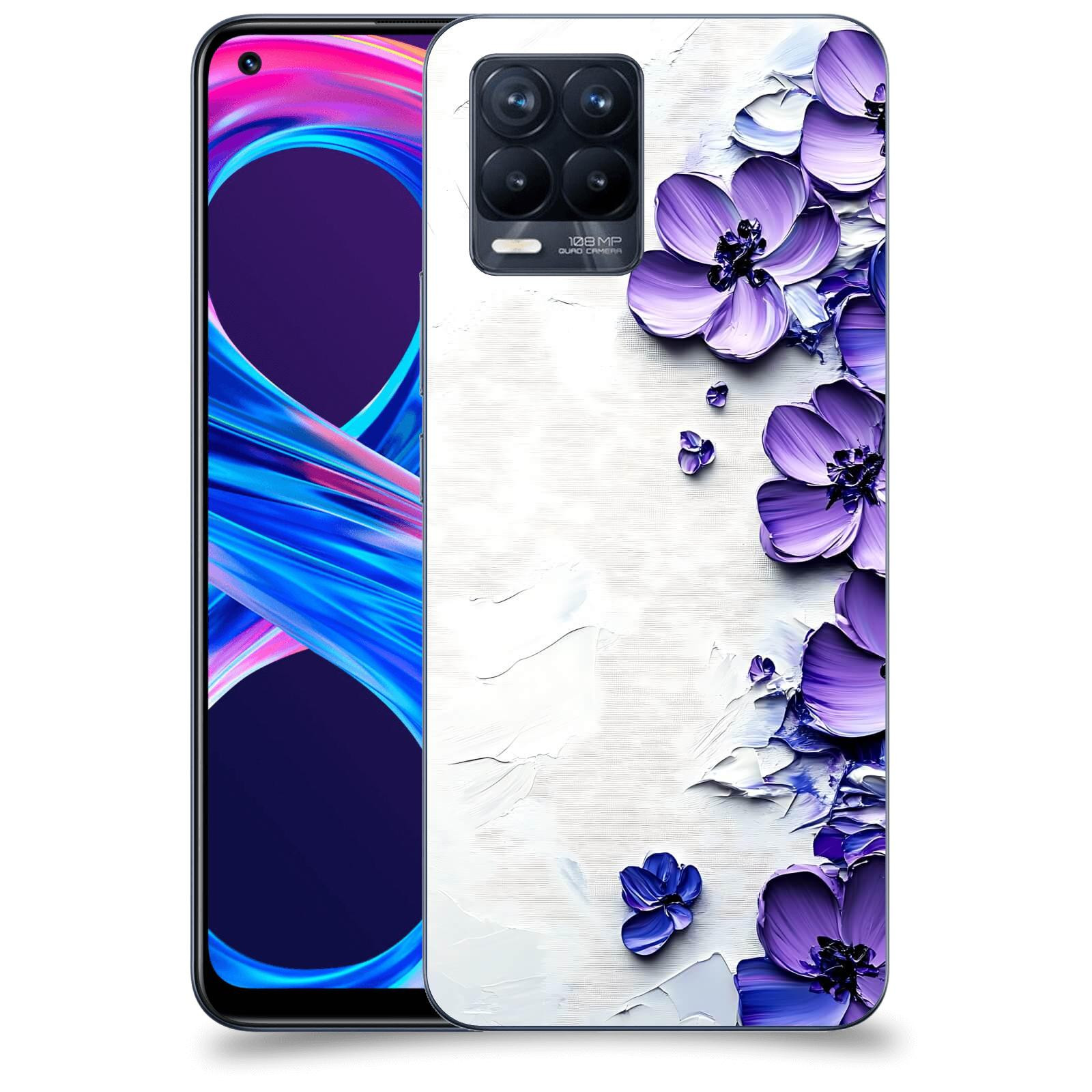 ACOVER Kryt na mobil Realme 8 Pro - Hluboká elegance