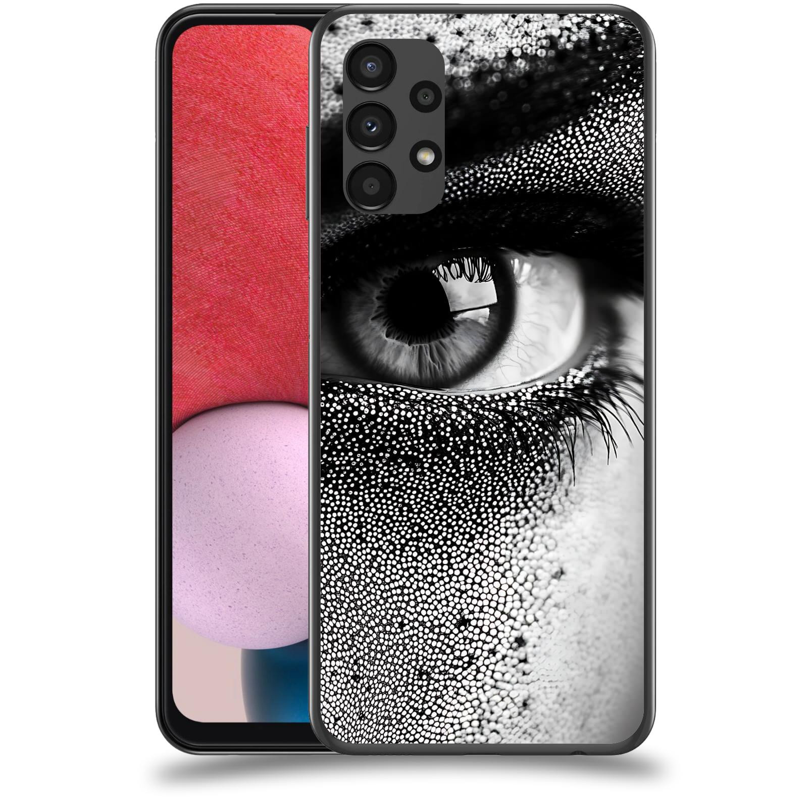 ACOVER Kryt na mobil Samsung Galaxy A13 4G A135 - Intenzivní pohled