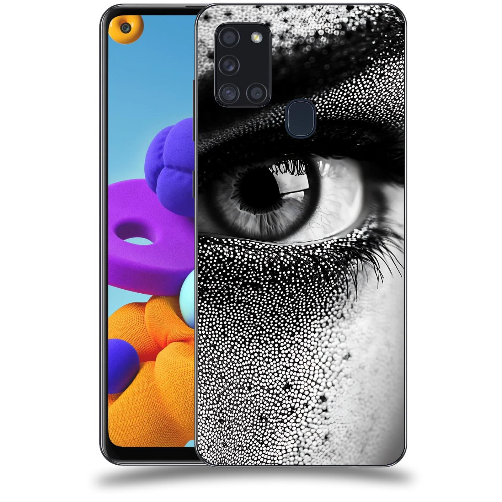 ACOVER Kryt na mobil Samsung Galaxy A21s - Intenzivní pohled