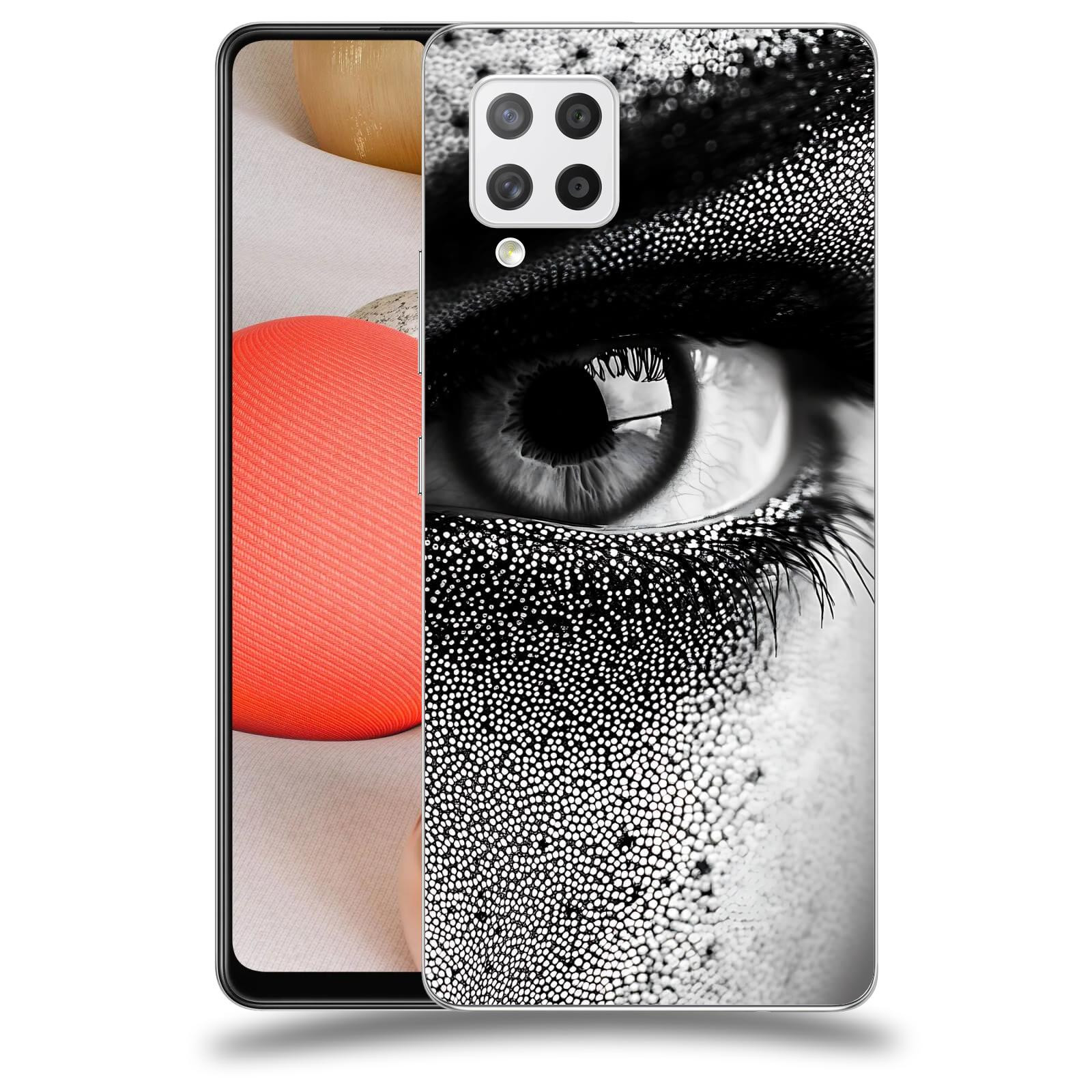 ACOVER Kryt na mobil Samsung Galaxy A42 A426B - Intenzivní pohled