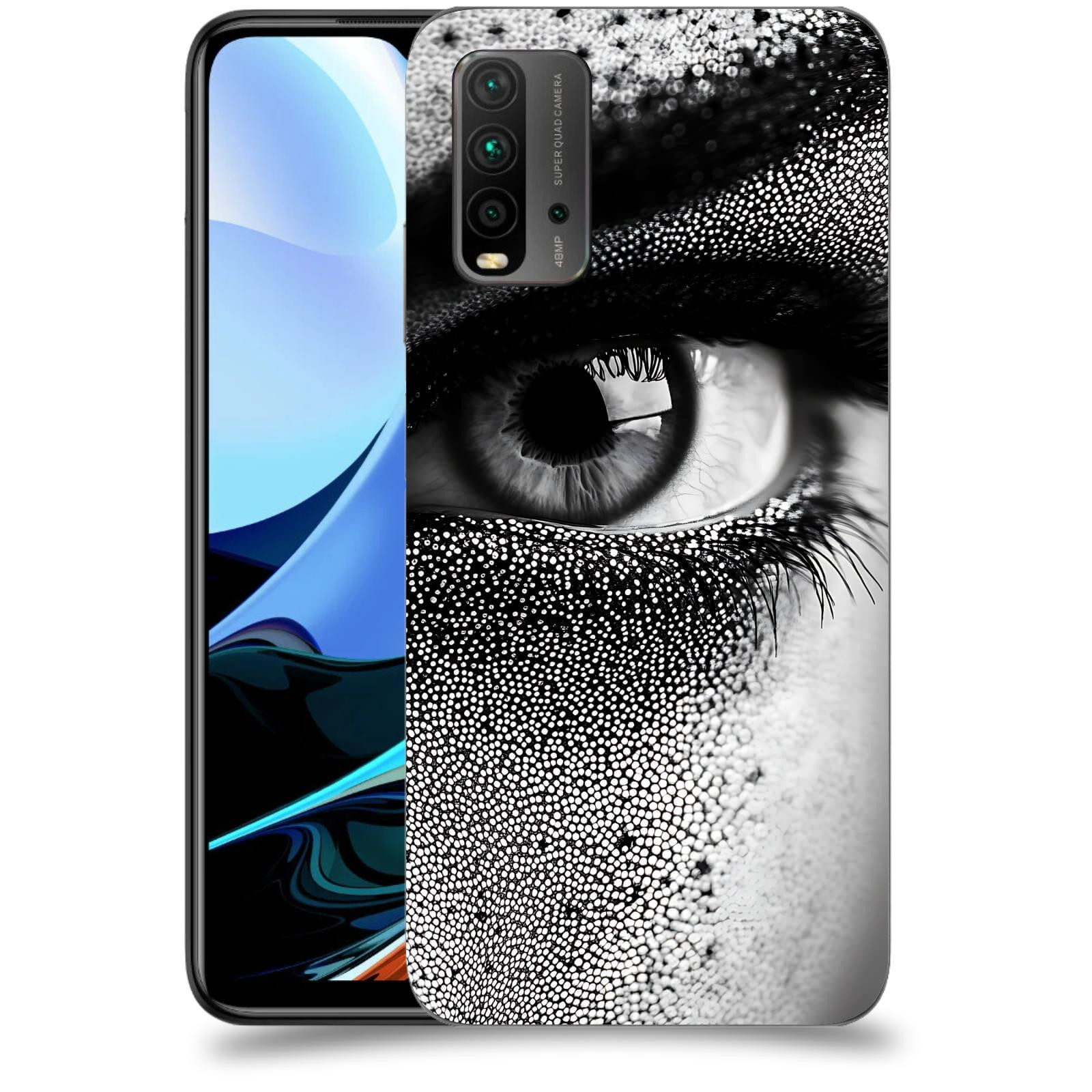 ACOVER Kryt na mobil Xiaomi Redmi 9T - Intenzivní pohled