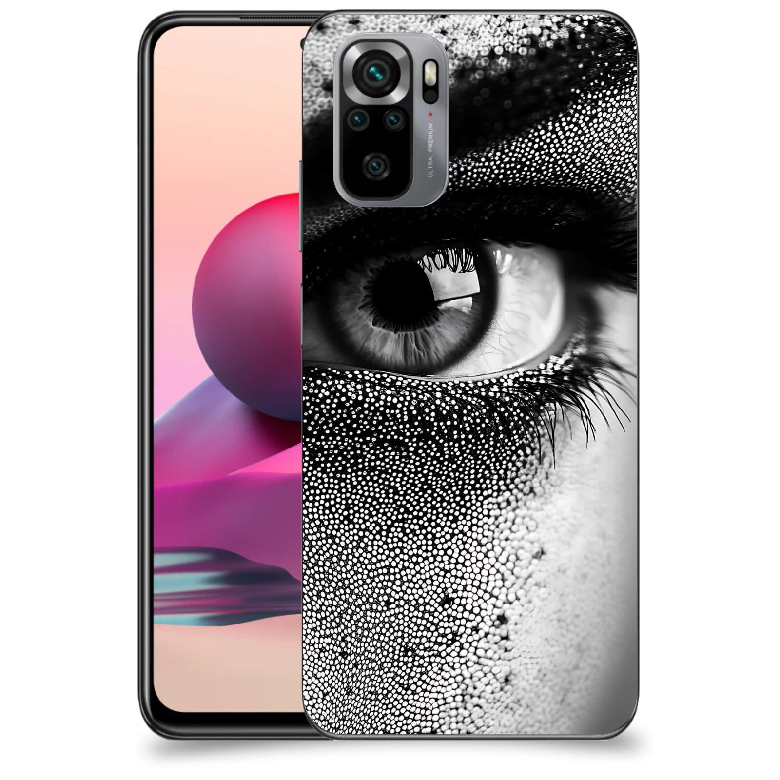 ACOVER Kryt na mobil Xiaomi Redmi Note 10S - Intenzivní pohled
