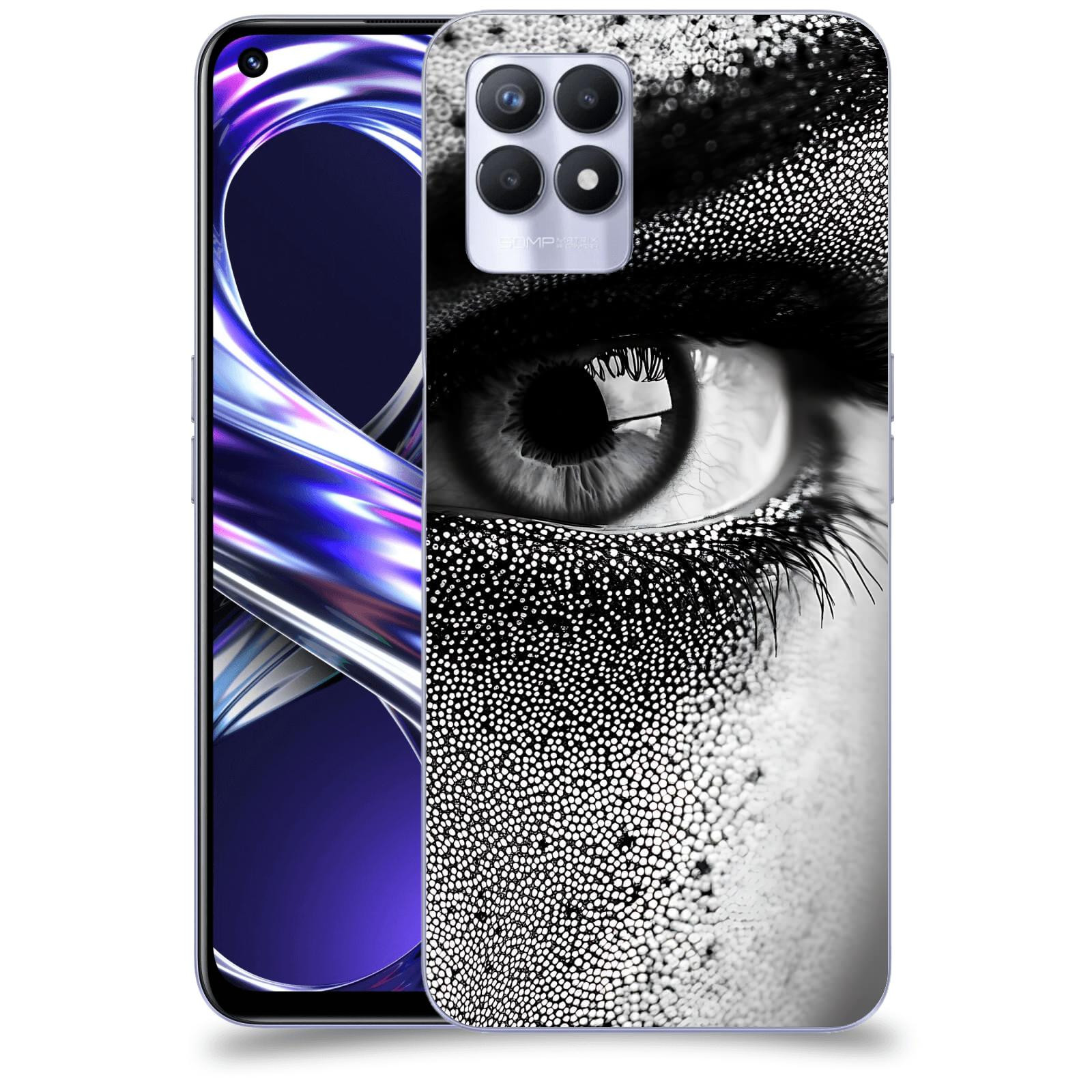 ACOVER Kryt na mobil Realme 8i - Intenzivní pohled