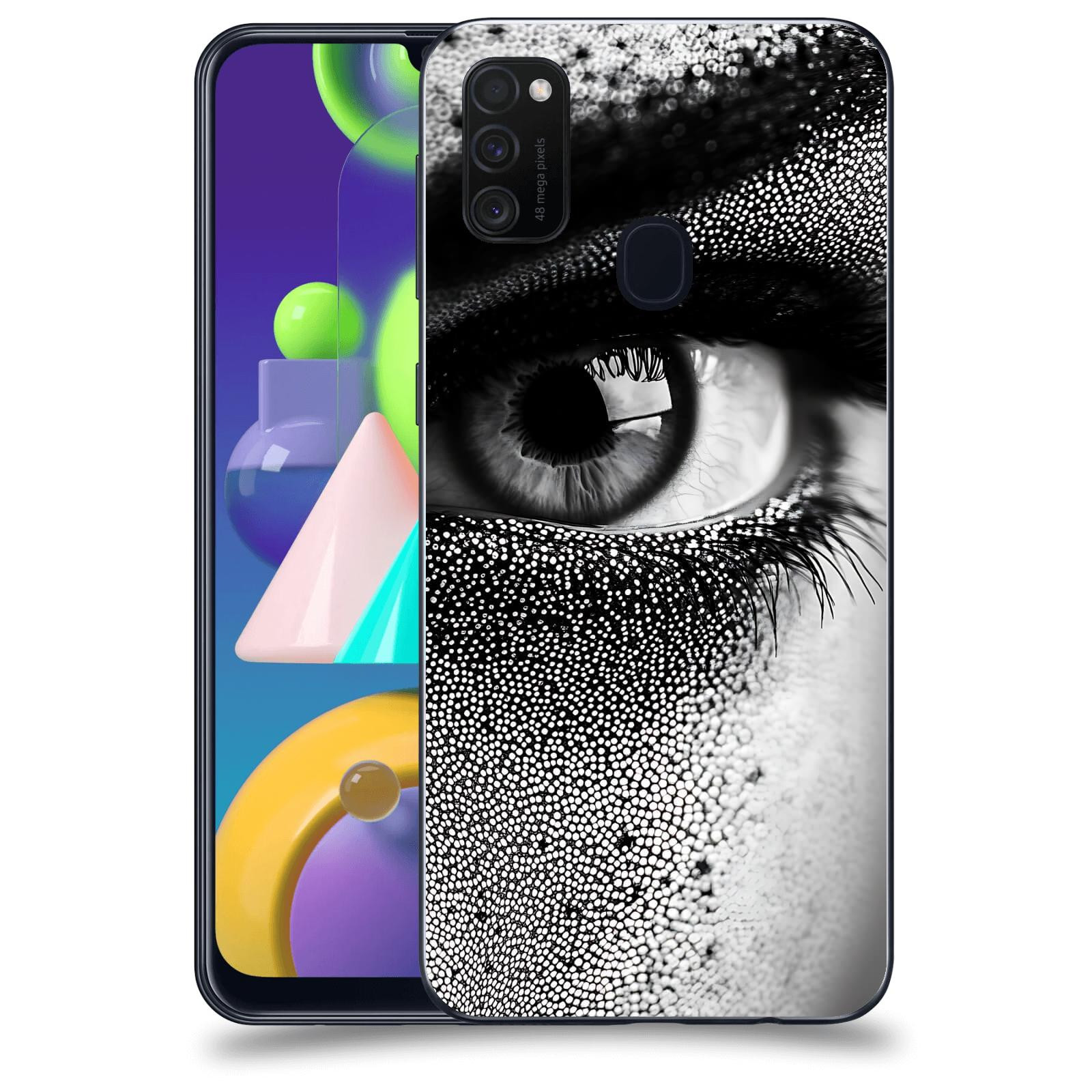 ACOVER Kryt na mobil Samsung Galaxy M21 M215F - Intenzivní pohled