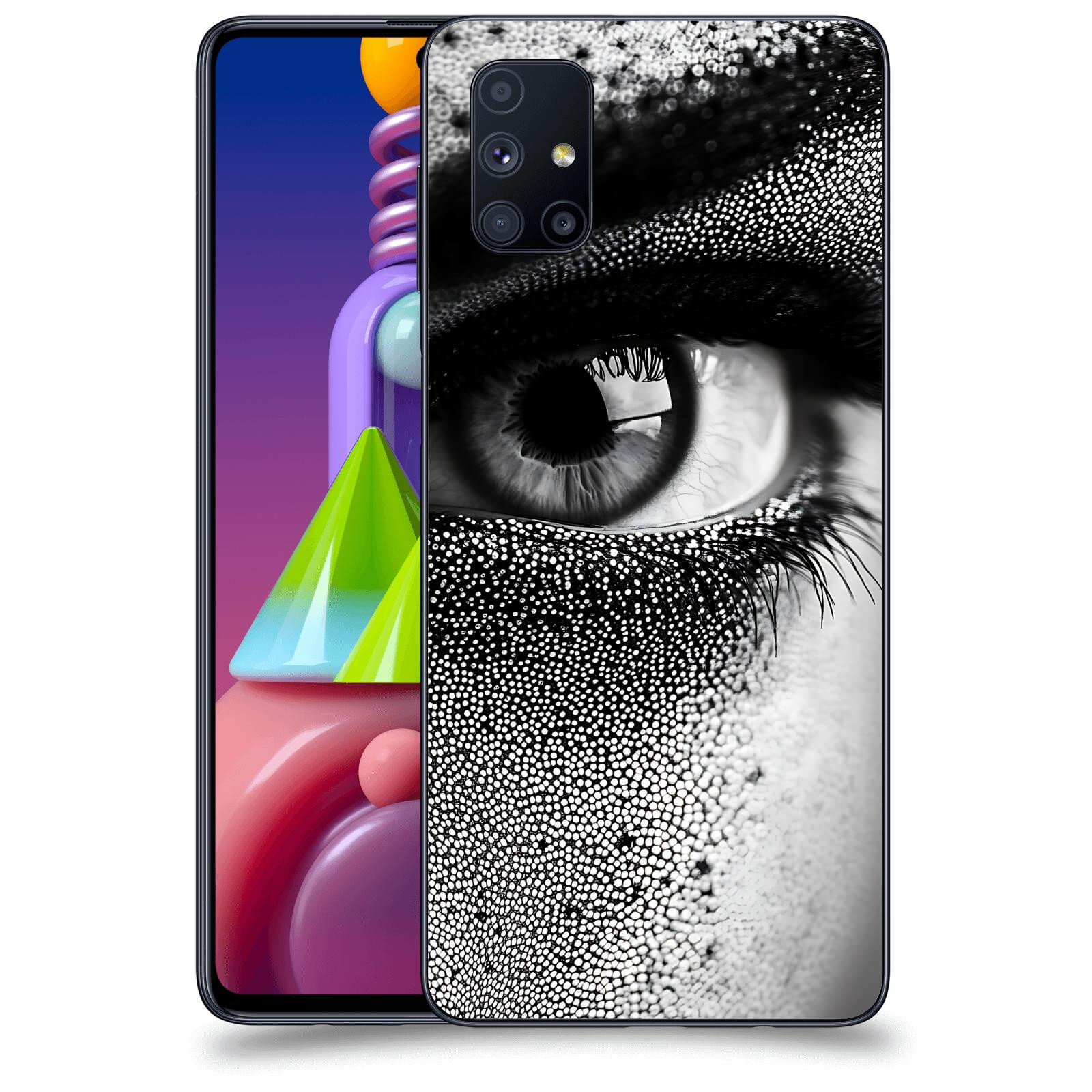 ACOVER Kryt na mobil Samsung Galaxy M51 M515F - Intenzivní pohled