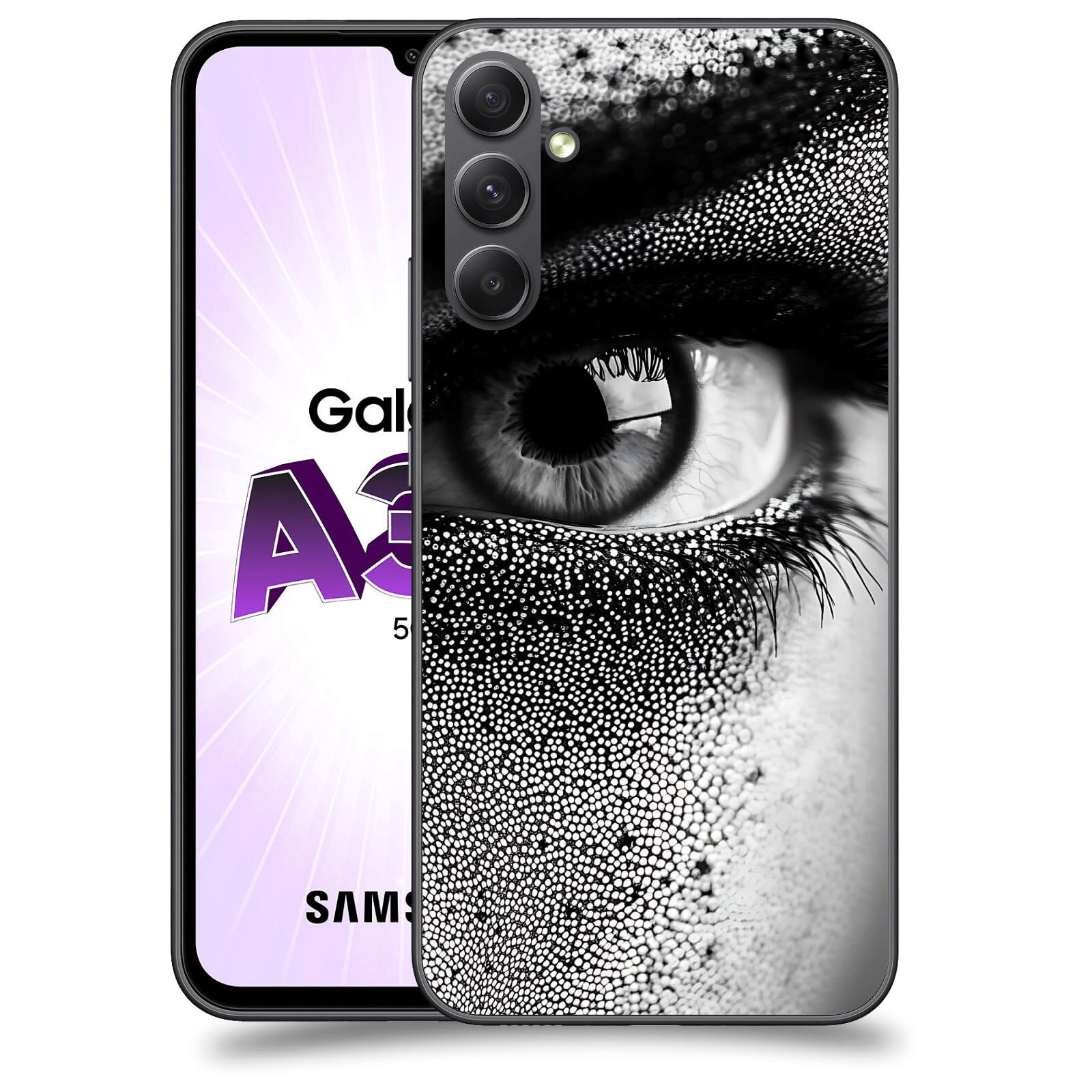 ACOVER Kryt na mobil Samsung Galaxy A34 - Intenzivní pohled