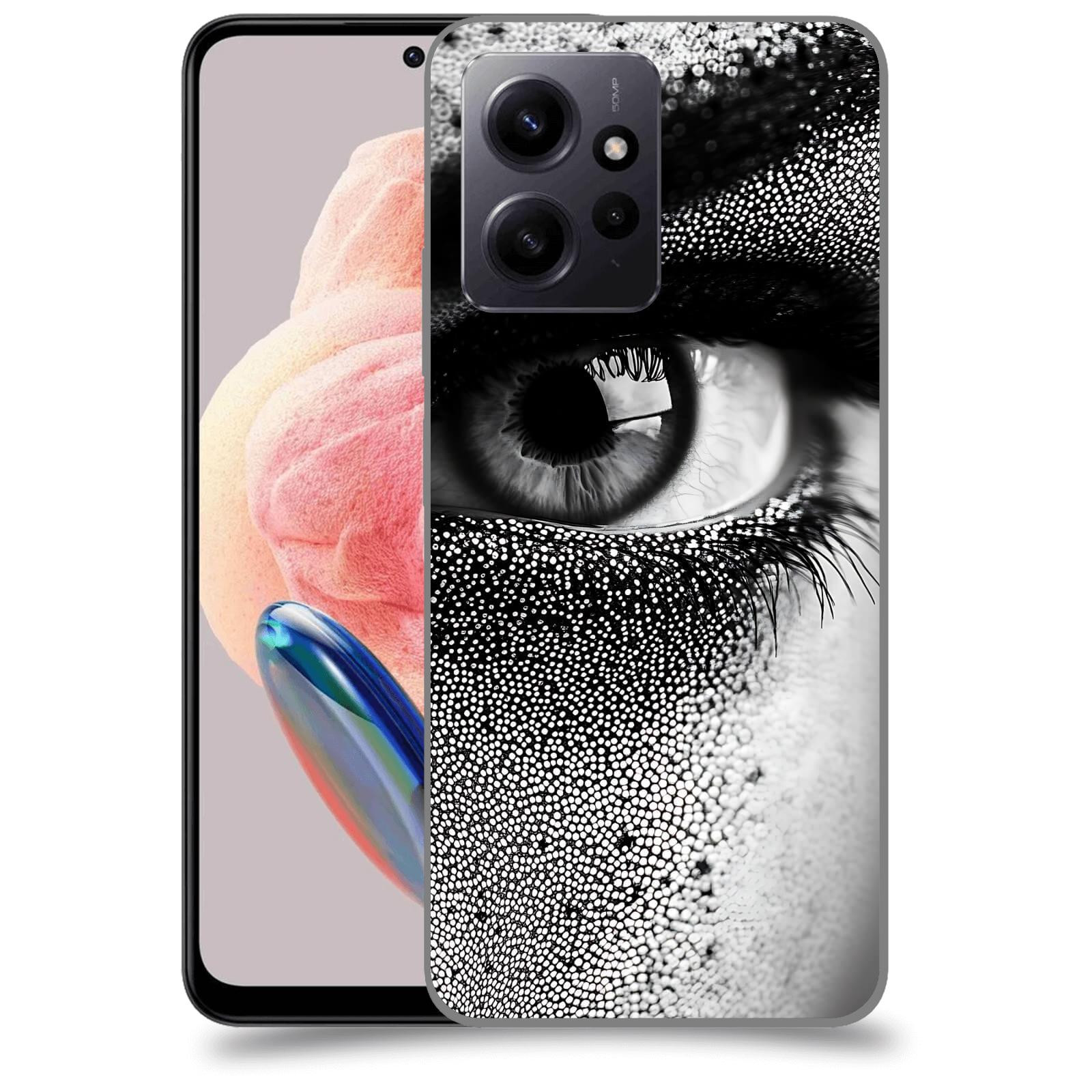 ACOVER Kryt na mobil Xiaomi Redmi Note 12 4G - Intenzivní pohled