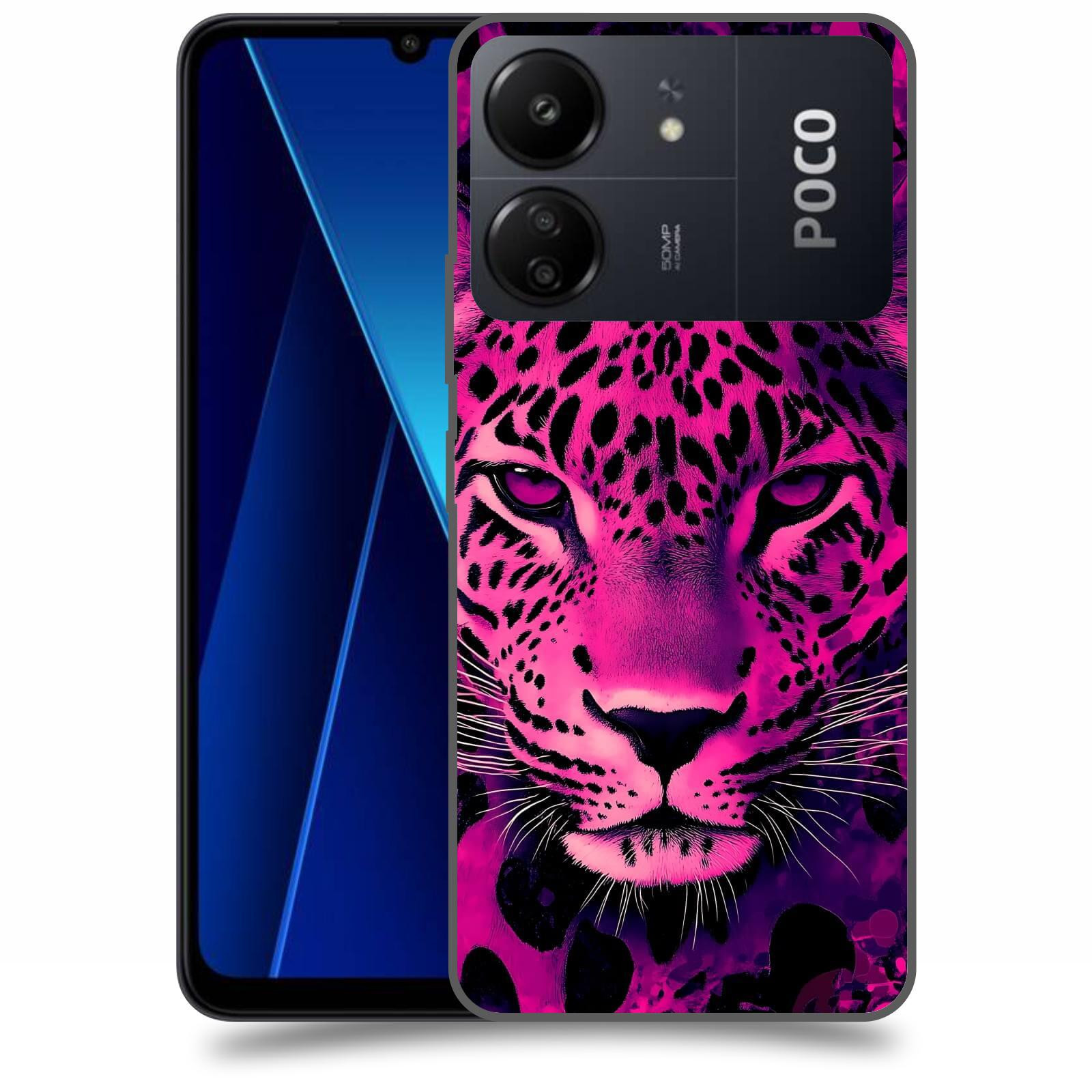 ACOVER Kryt na mobil Poco C65 - Intenzivní šelma
