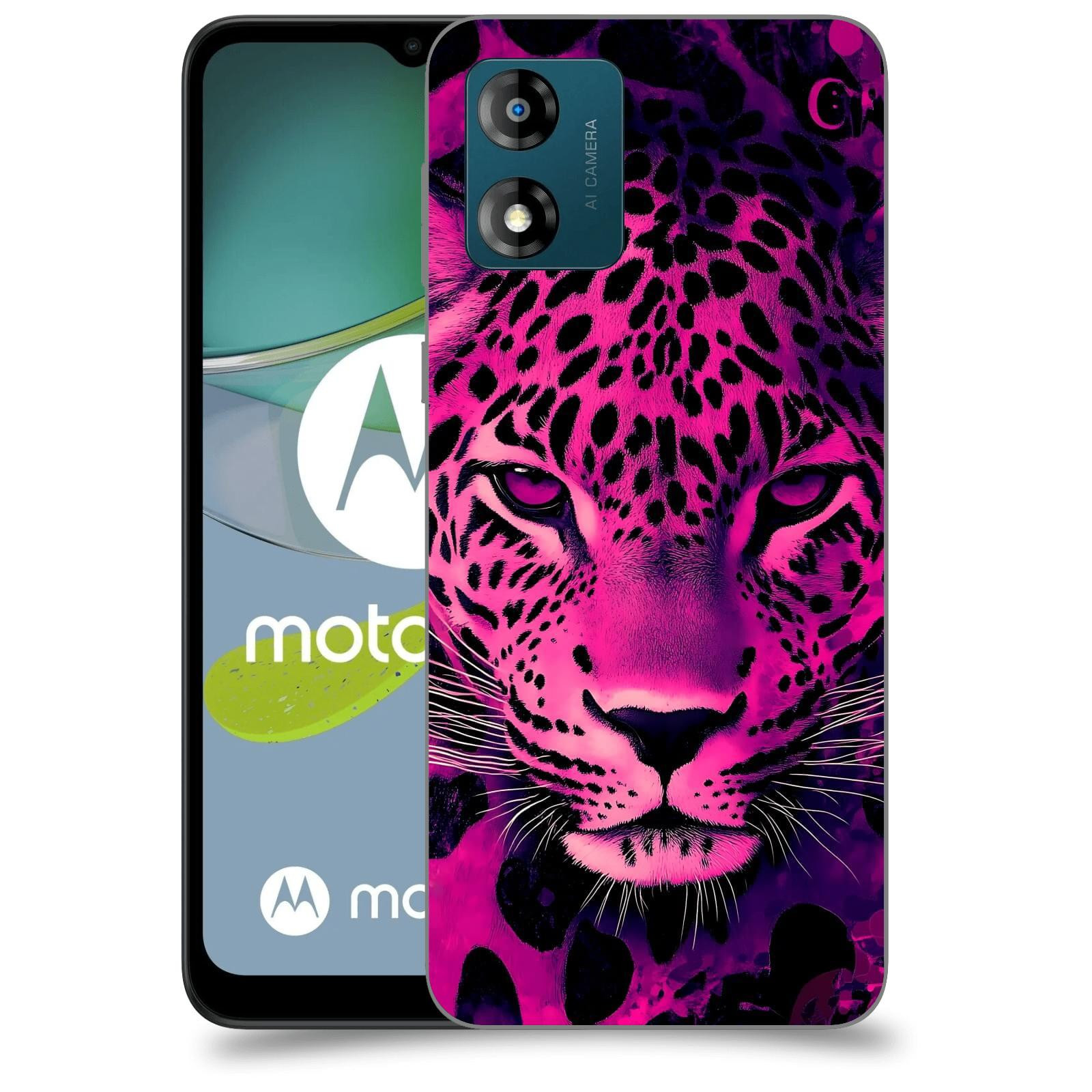 ACOVER Kryt na mobil Motorola Moto E13 - Intenzivní šelma