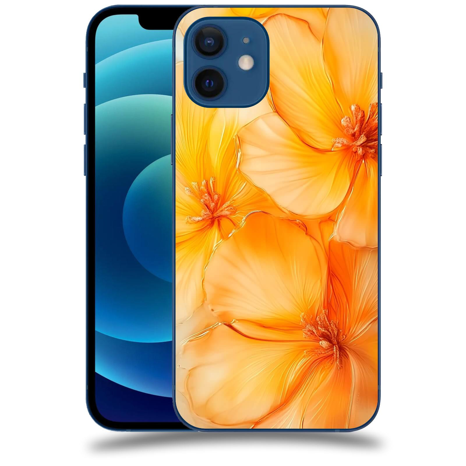 ACOVER Kryt na mobil Apple iPhone 12 - Jantarová něžnost