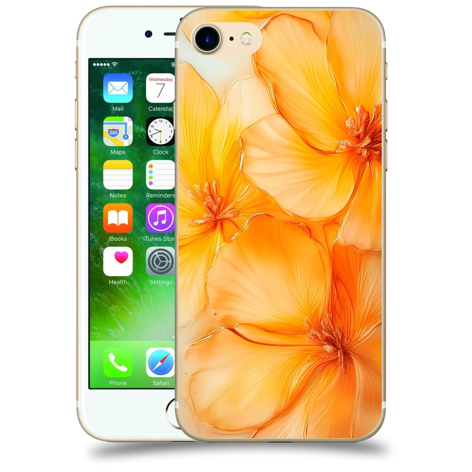 ACOVER Kryt na mobil Apple iPhone 7 - Jantarová něžnost