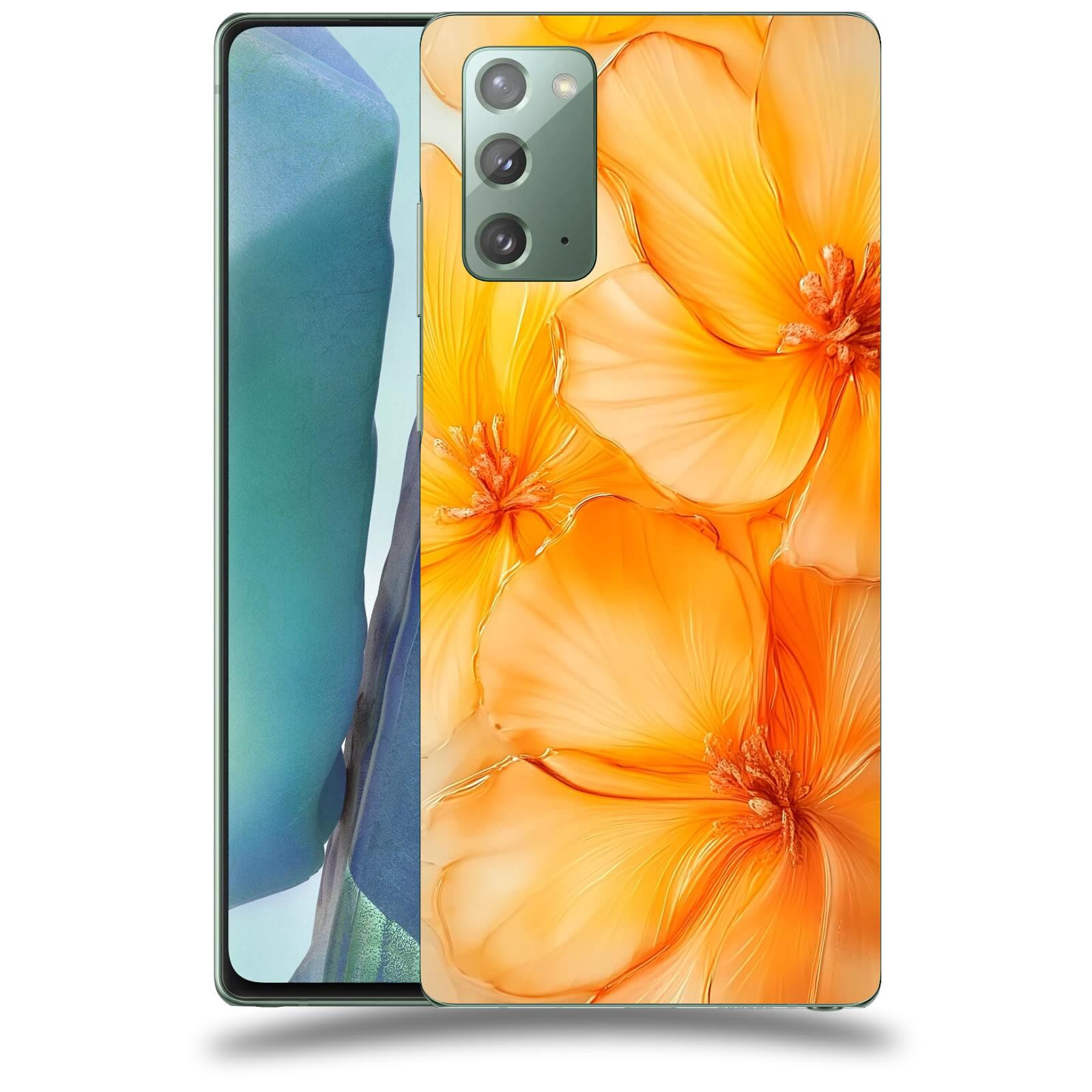 ACOVER Kryt na mobil Samsung Galaxy Note 20 - Jantarová něžnost