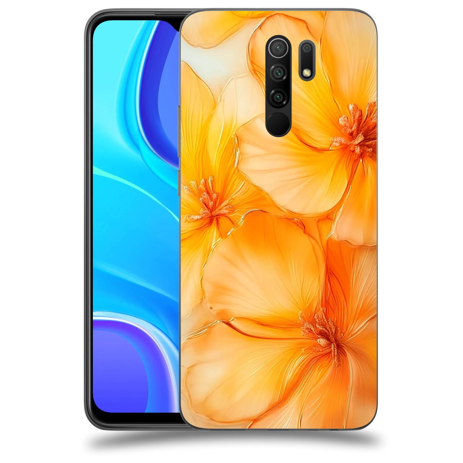 ACOVER Kryt na mobil Xiaomi Redmi 9 - Jantarová něžnost