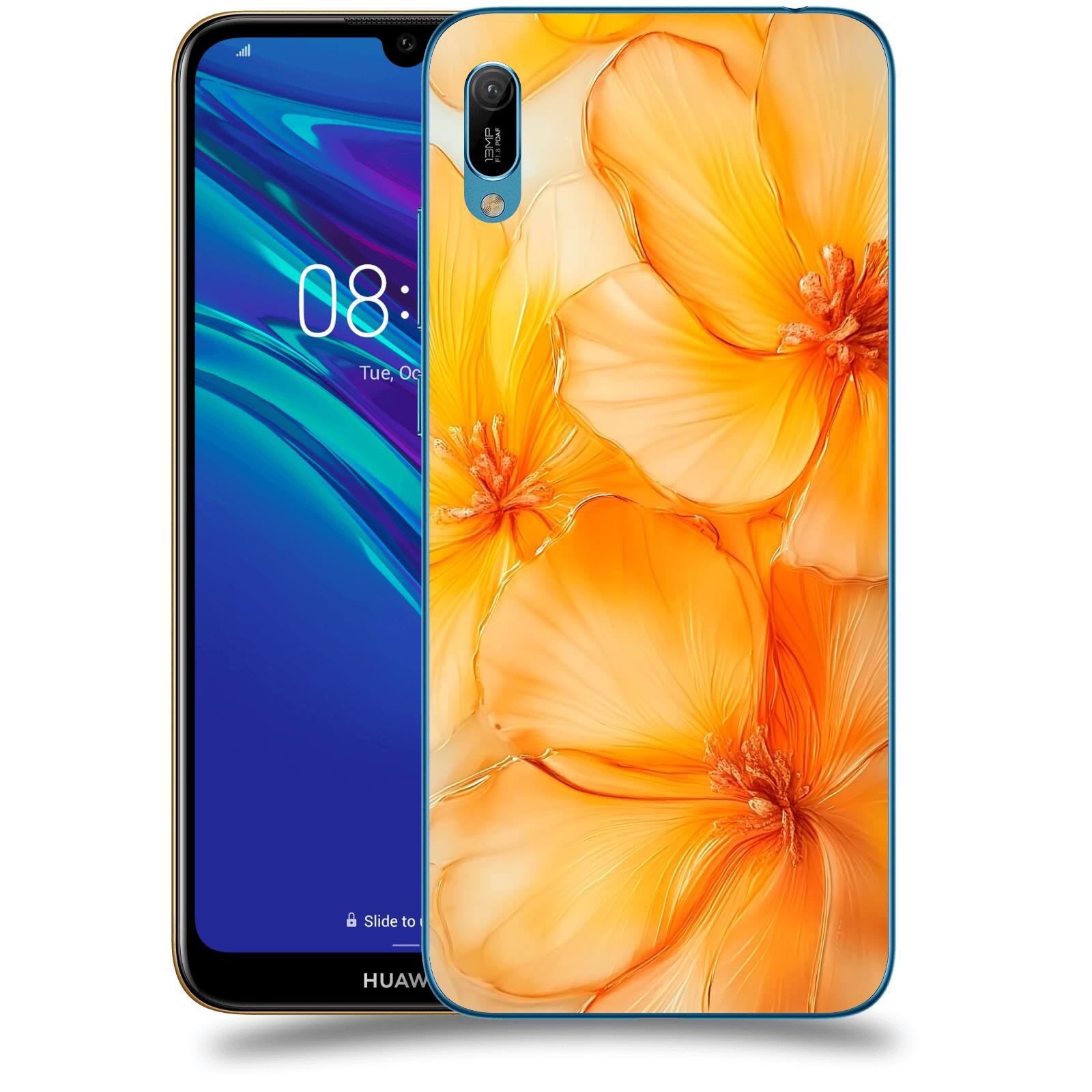 ACOVER Kryt na mobil Huawei Y6 2019 - Jantarová něžnost