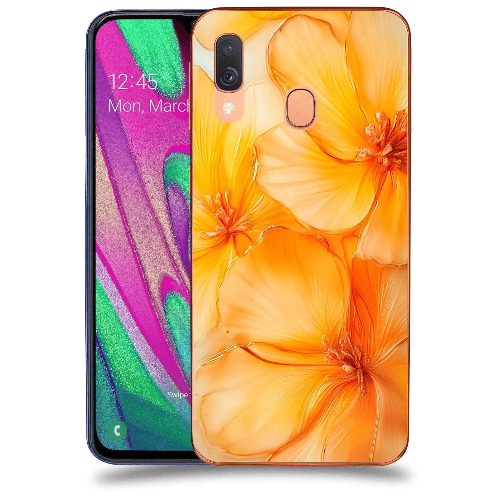 ACOVER Kryt na mobil Samsung Galaxy A40 A405F - Jantarová něžnost