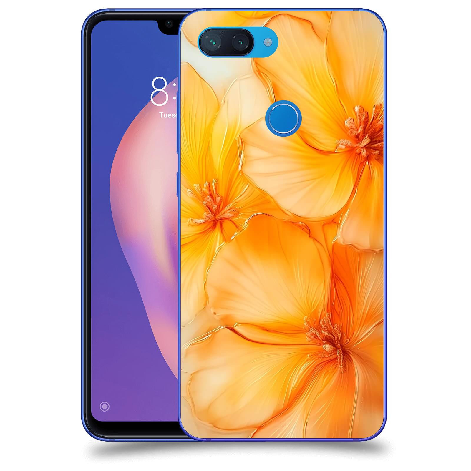 ACOVER Kryt na mobil Xiaomi Mi 8 Lite - Jantarová něžnost