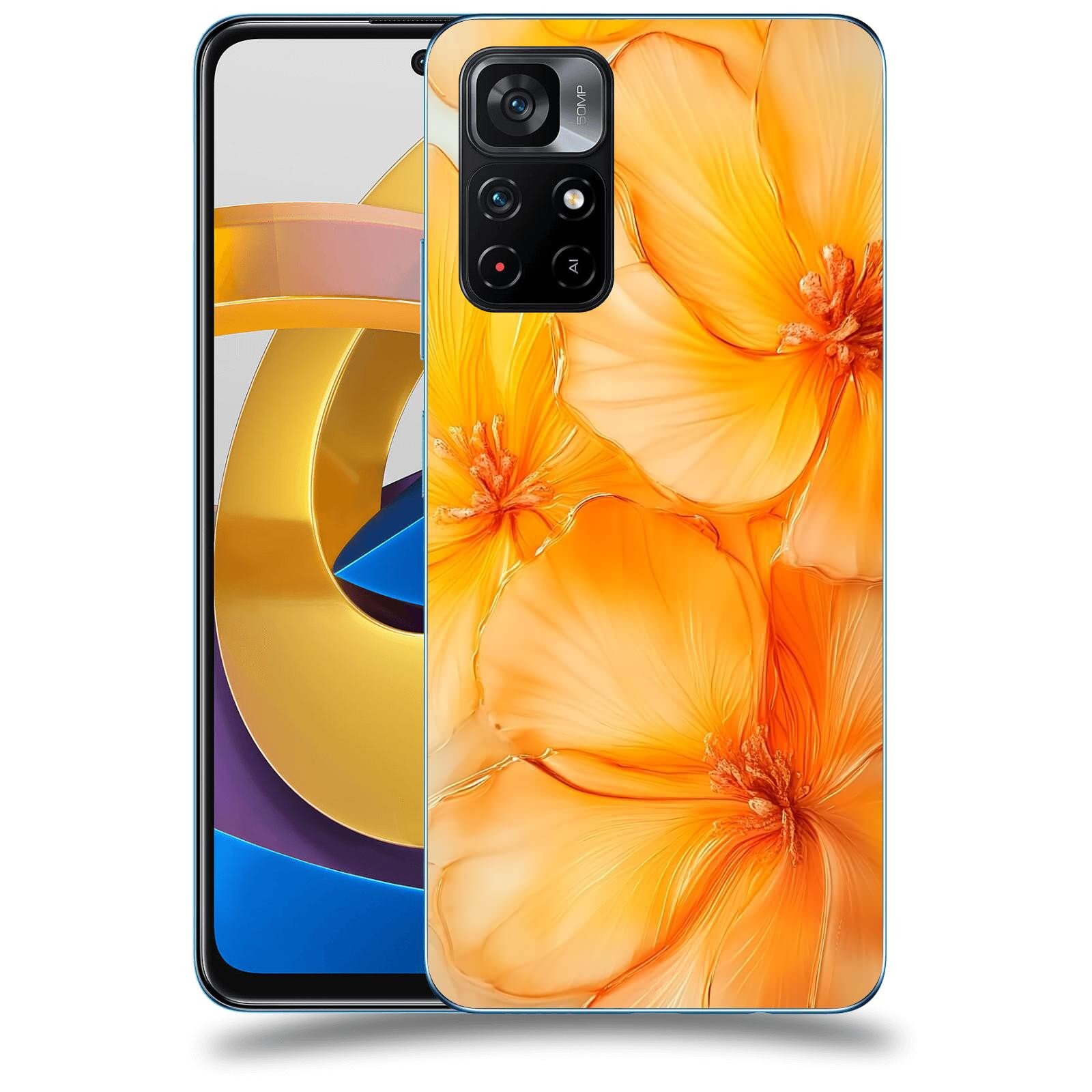 ACOVER Kryt na mobil Xiaomi Poco M4 Pro - Jantarová něžnost