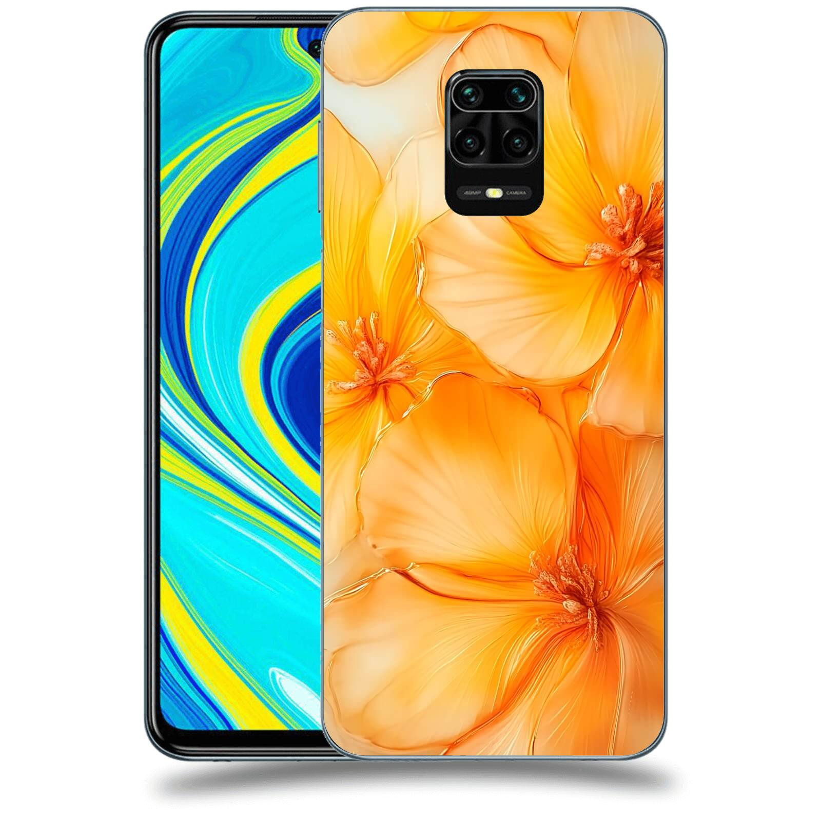 ACOVER Kryt na mobil Xiaomi Redmi Note 9S - Jantarová něžnost