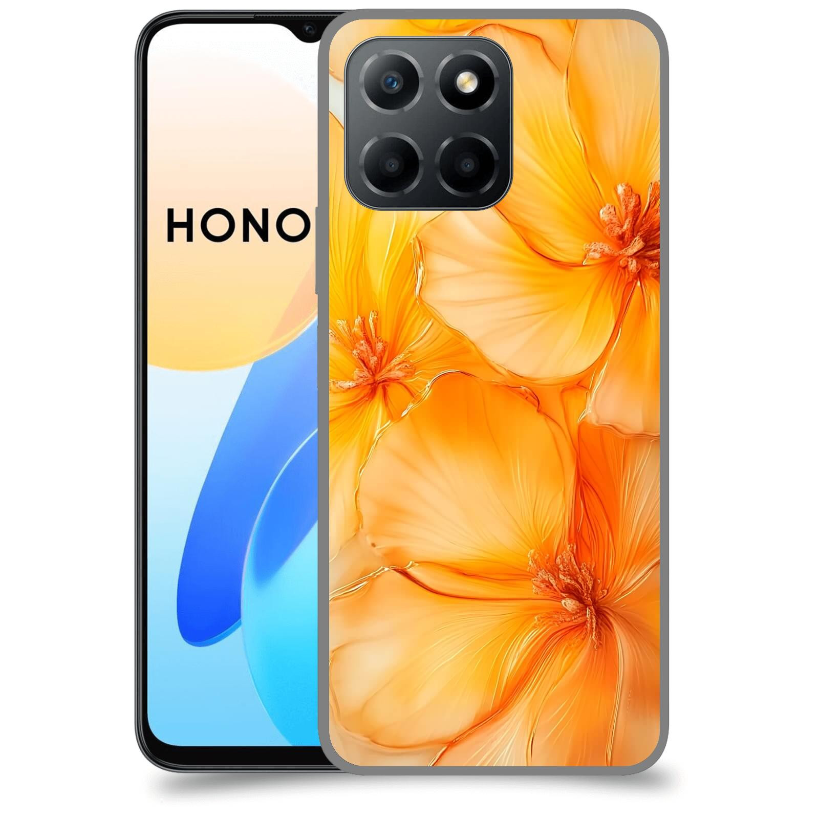 ACOVER Kryt na mobil Honor X8 4G - Jantarová něžnost