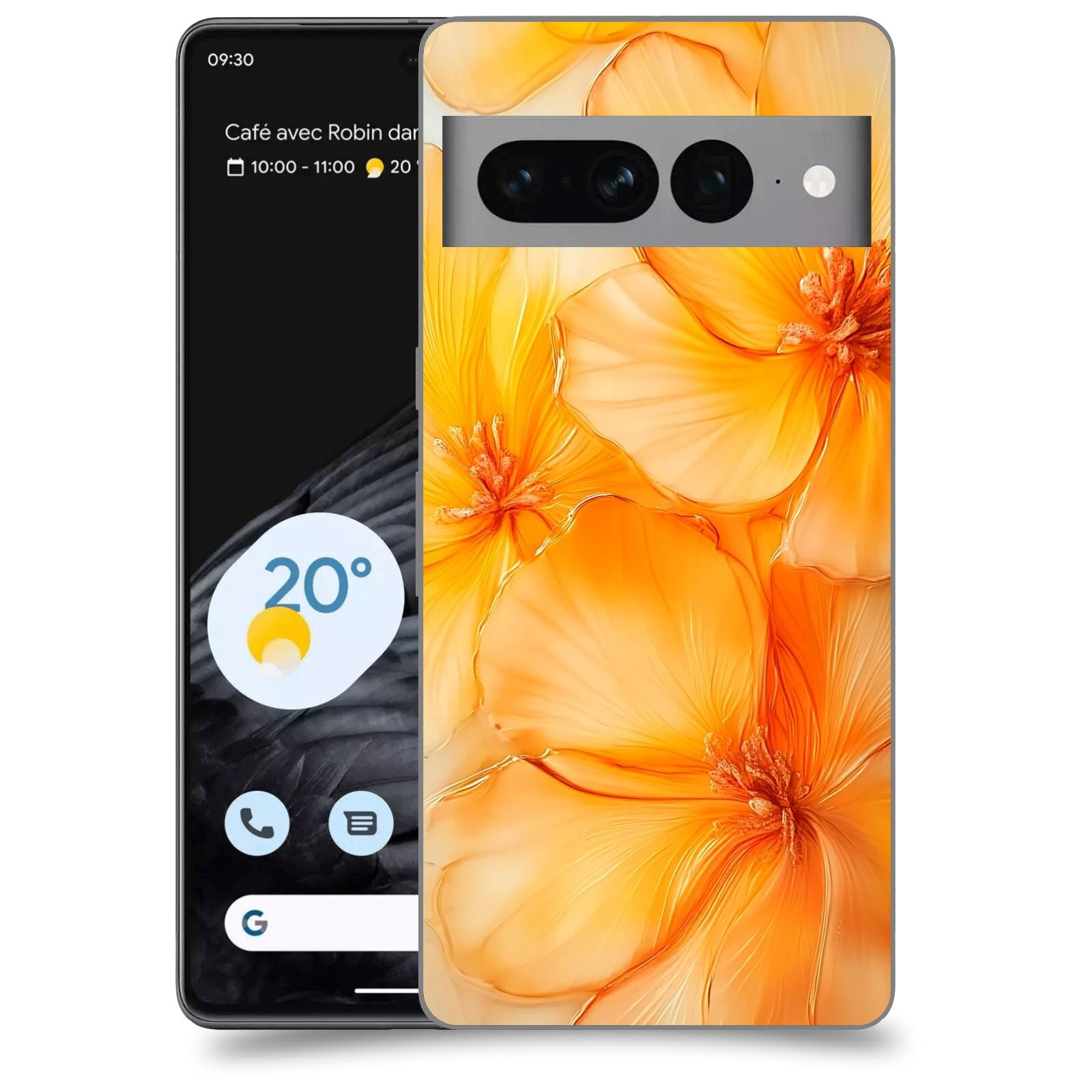 ACOVER Kryt na mobil Google pixel 7 pro - Jantarová něžnost