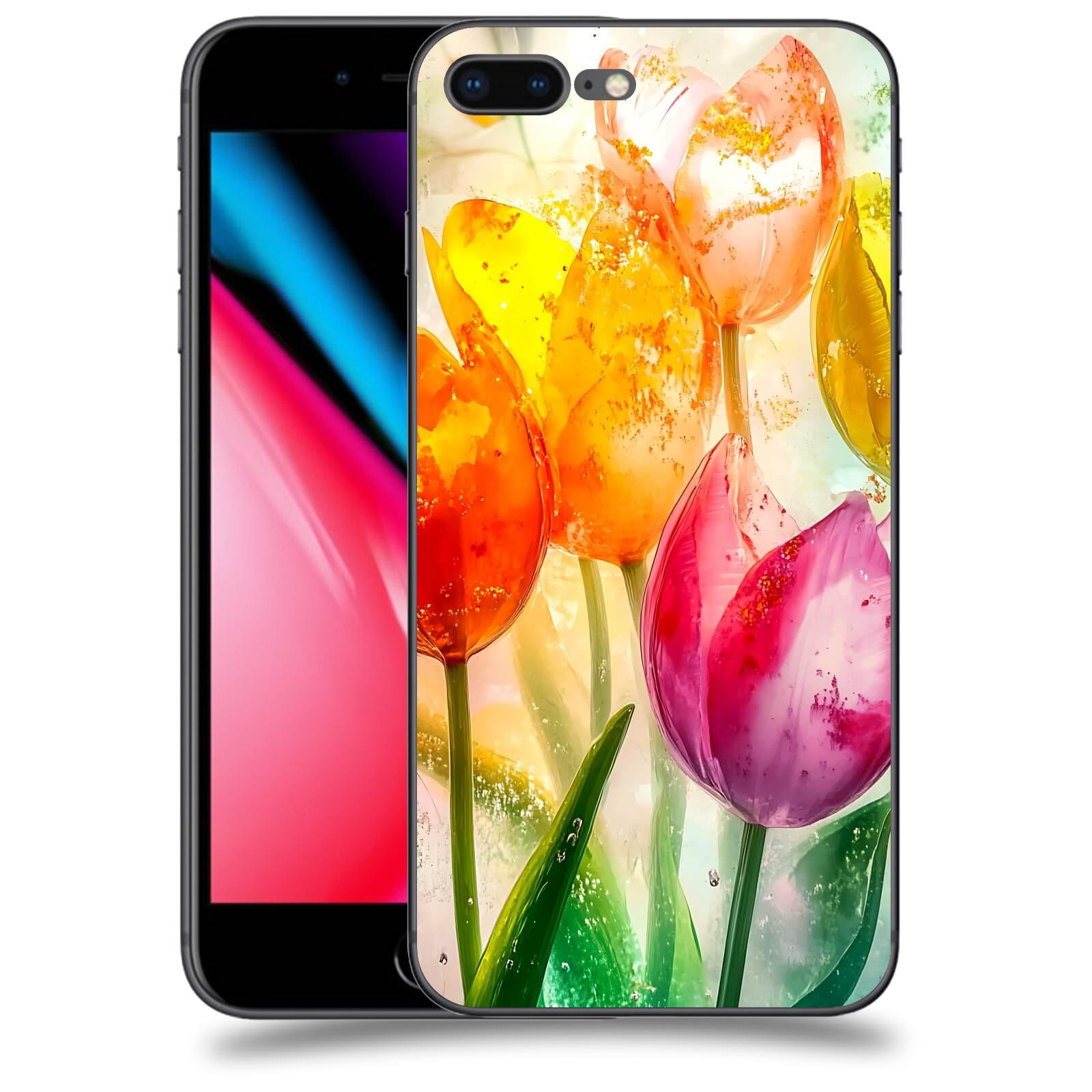 ACOVER Kryt na mobil Apple iPhone 8 Plus - Jarní vášeň
