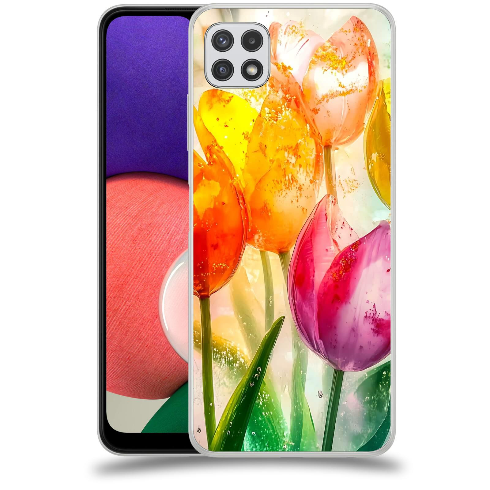 ACOVER Kryt na mobil Samsung Galaxy A22 A225F - Jarní vášeň