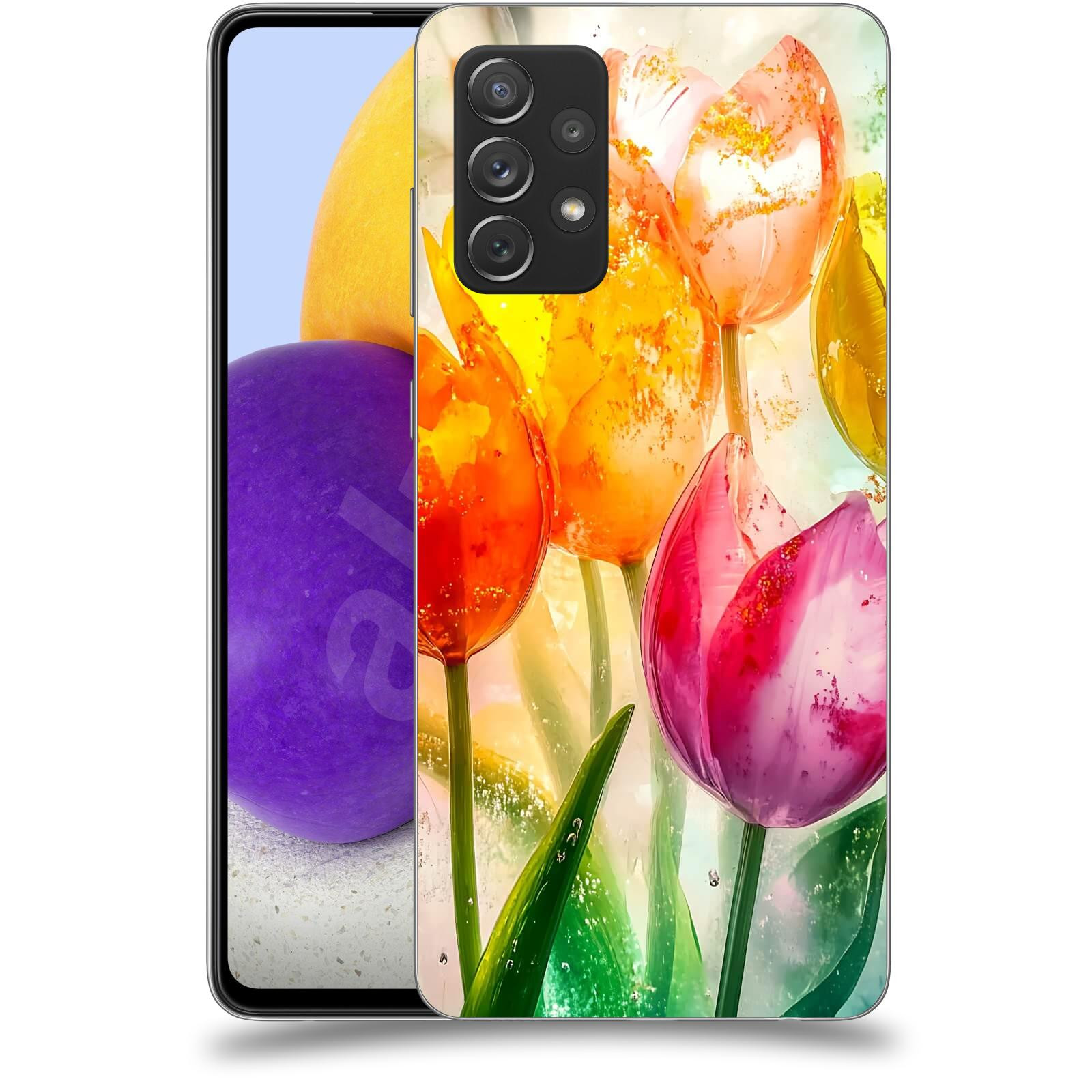 ACOVER Kryt na mobil Samsung Galaxy A72 A725F - Jarní vášeň
