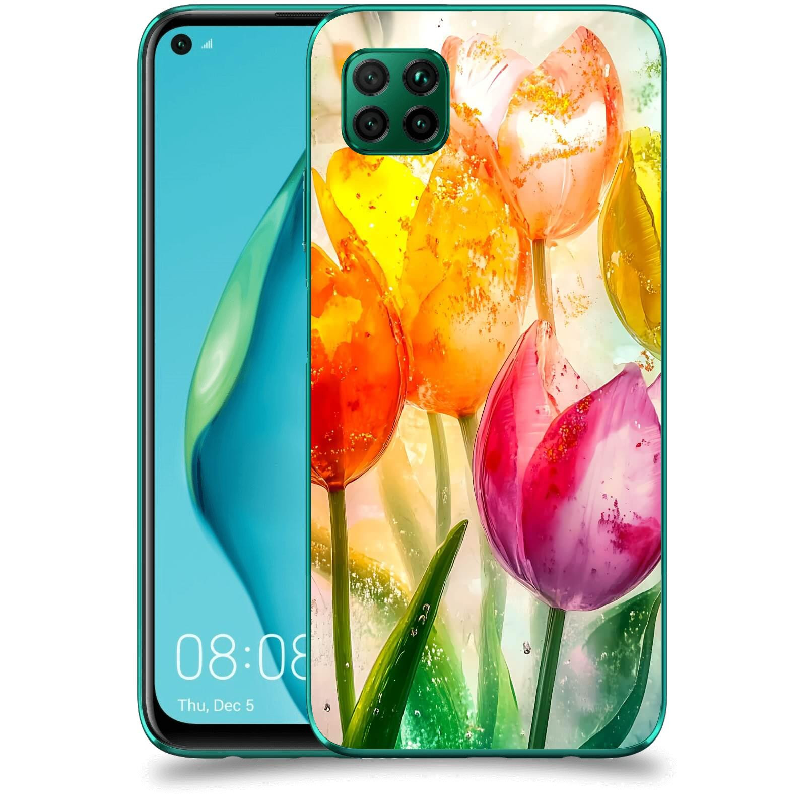ACOVER Kryt na mobil Huawei P40 Lite - Jarní vášeň